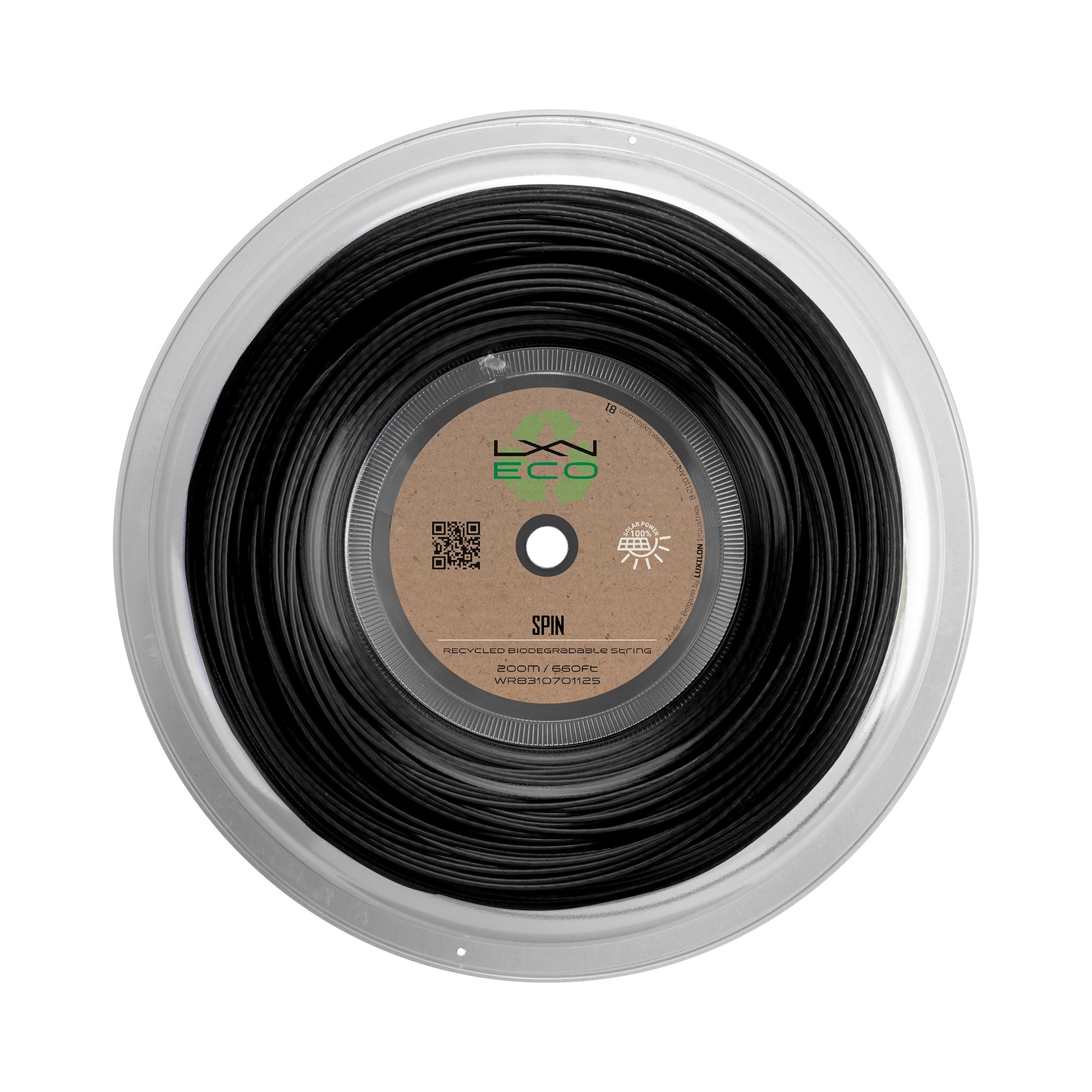 Luxilon Eco Spin Rol Snaren 12,2m-Zwart