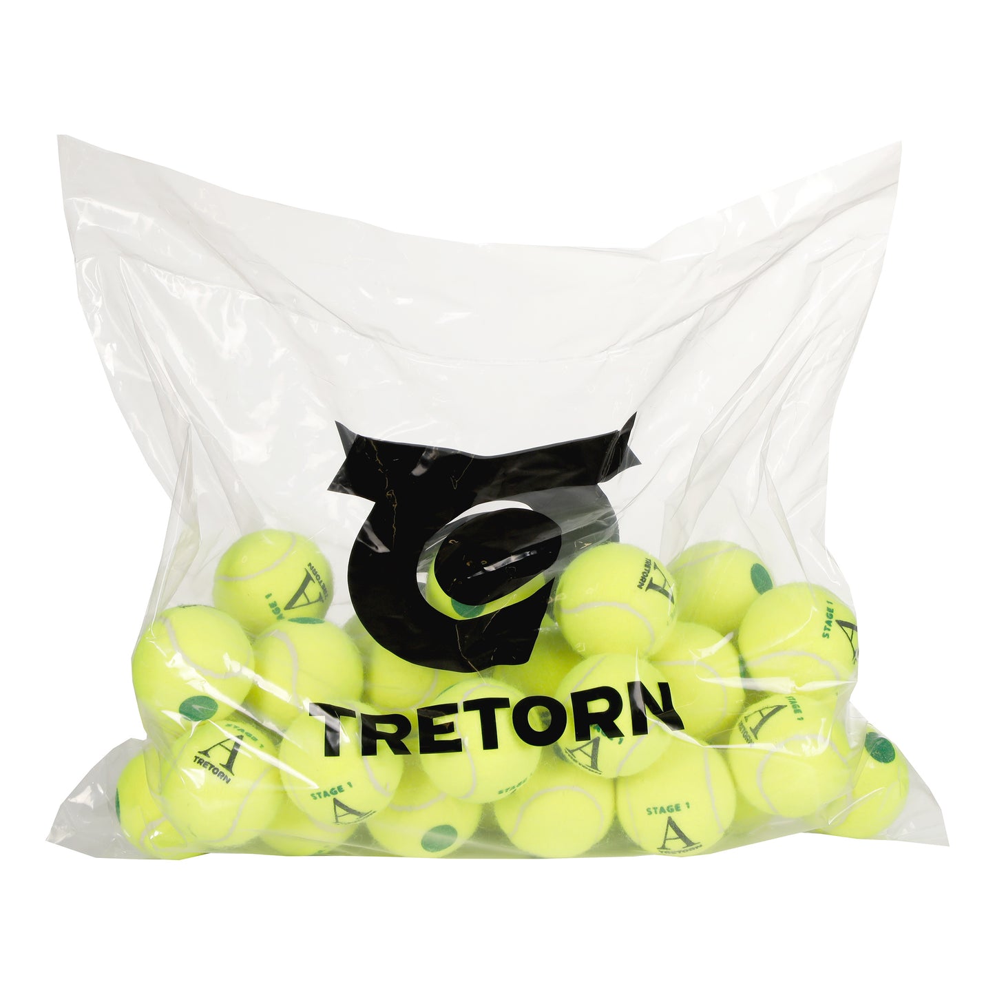 Tretorn Academy green Zak 36 stuks