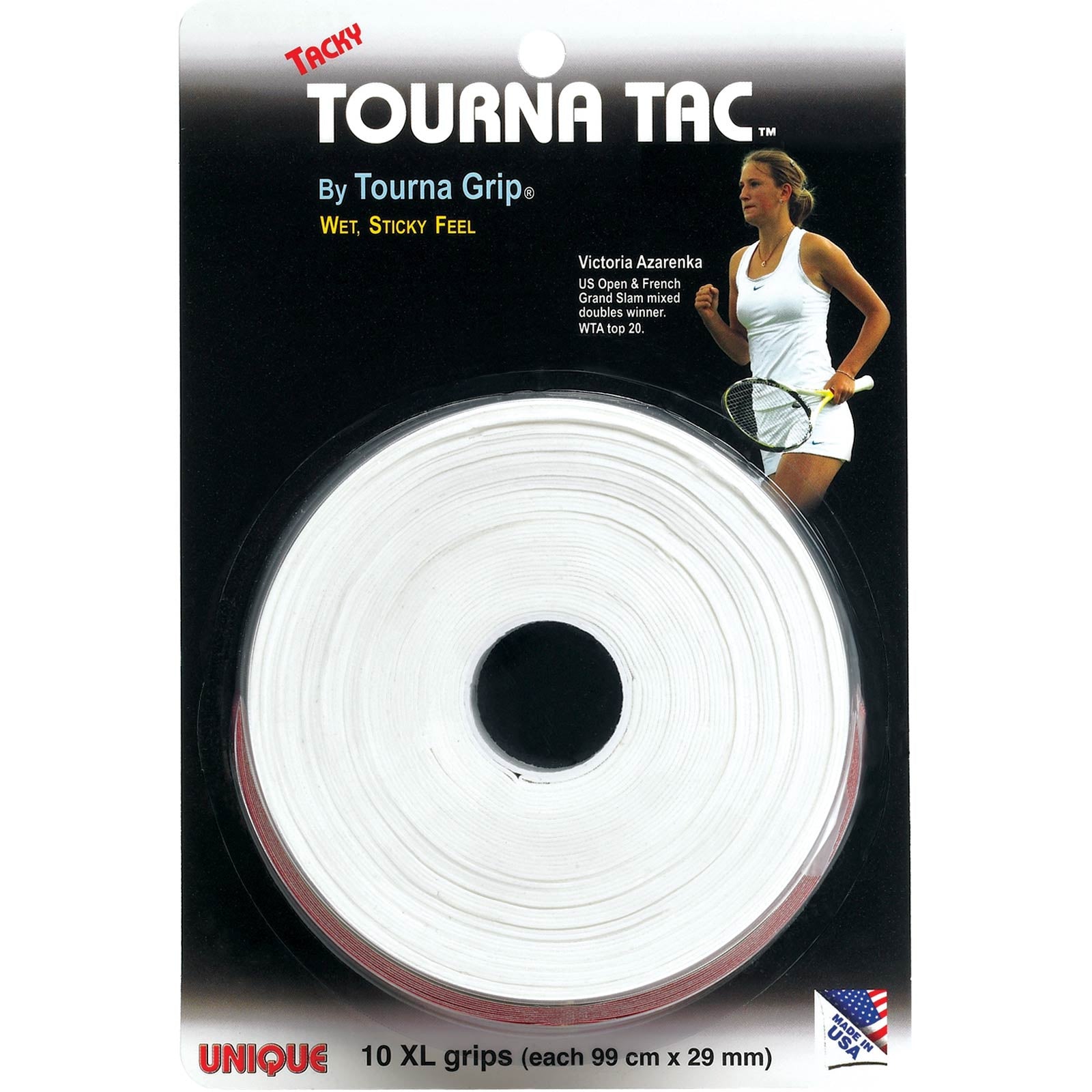 Tourna Tac Verpakking 10 Stuks-Wit