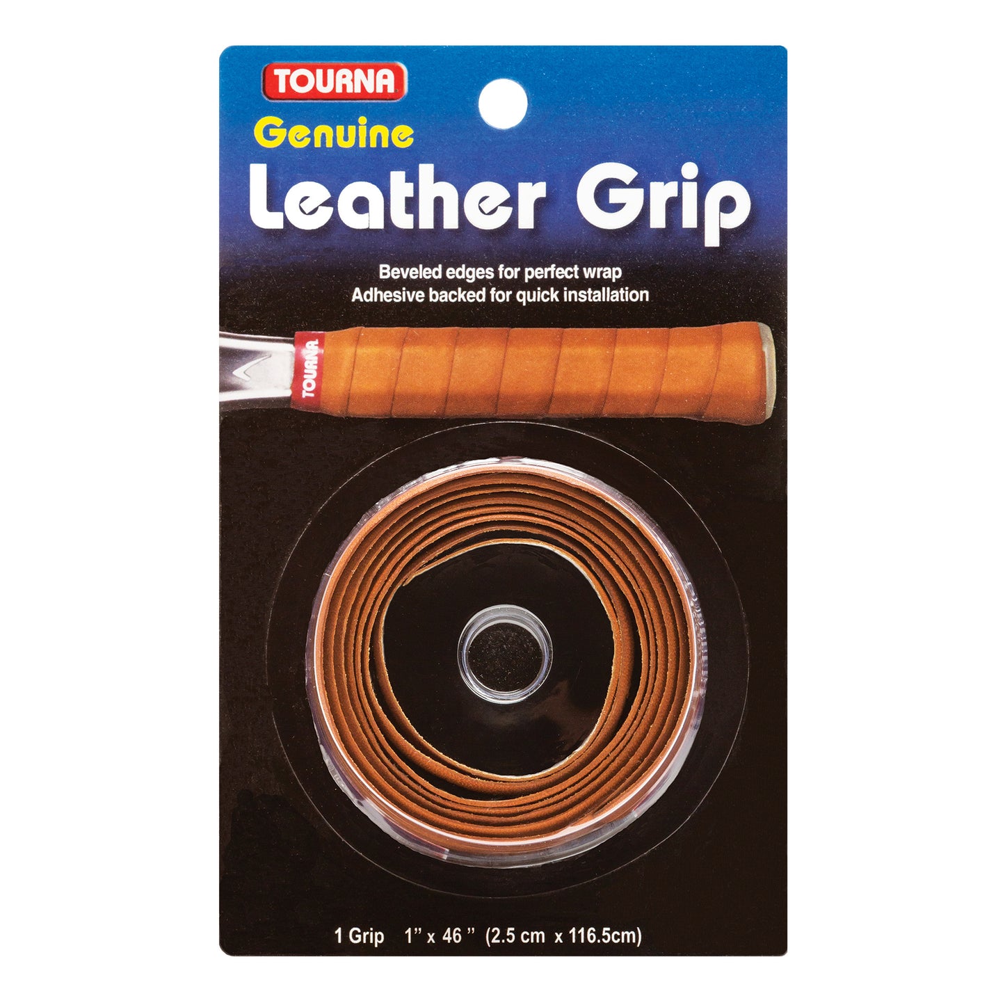 Tourna Genuine Leather Verpakking 1 Stuk-Bruin