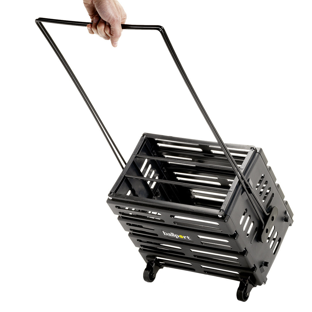 Tourna Ballport Deluxe wheels 80er Ballenmand