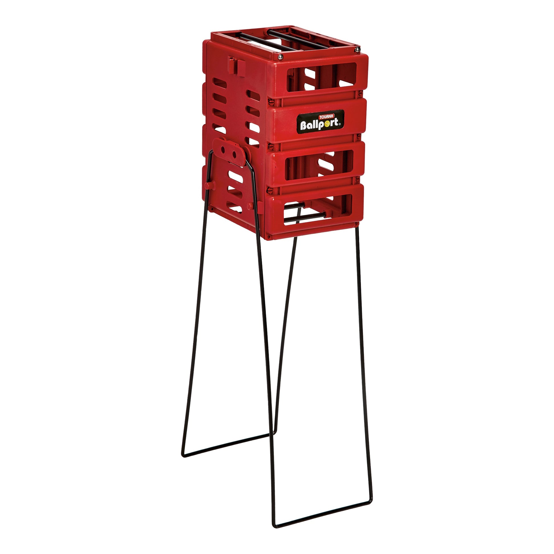 Tourna Mini Ballport 36 Ballenmand-Rood