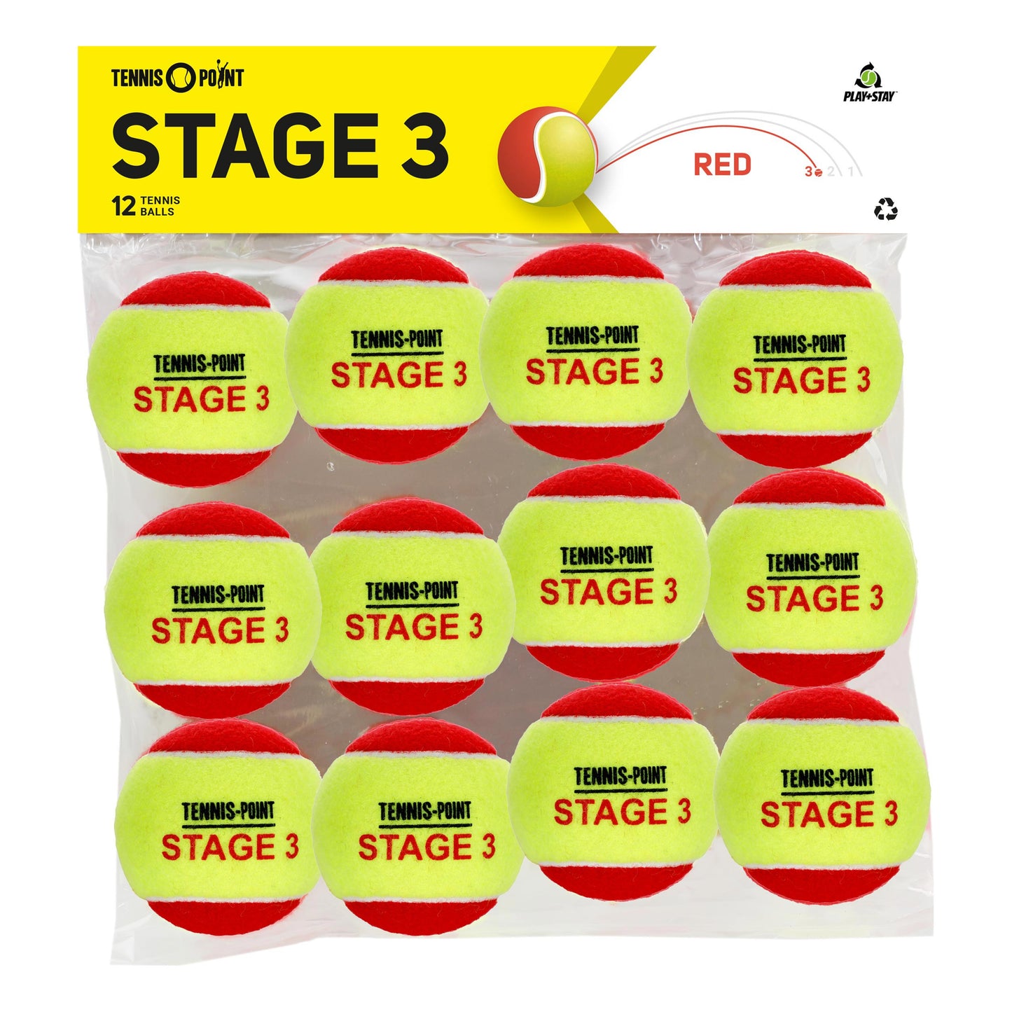 Tennis-Point TP Stage 3 Zak 12 stuks
