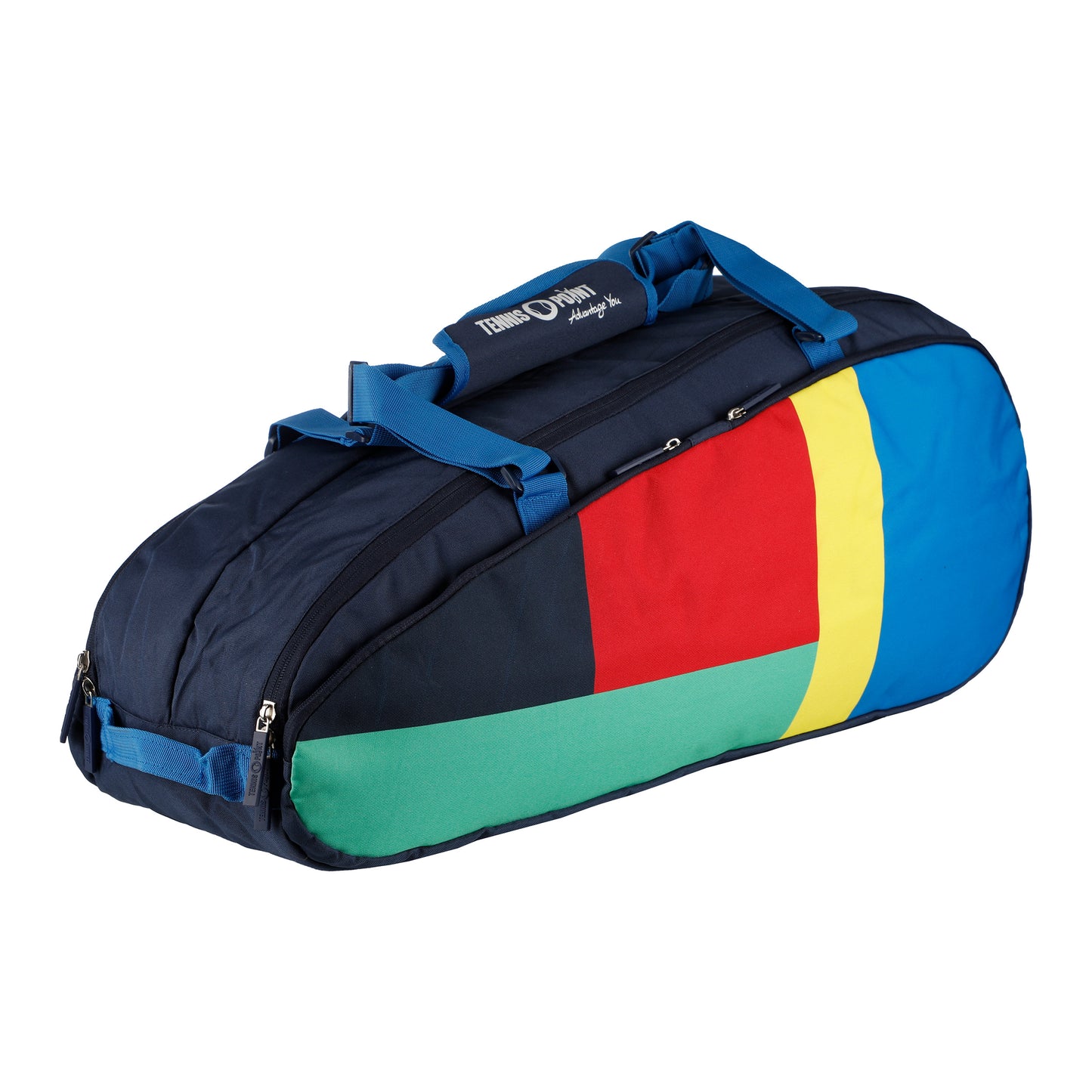 Tennis-Point Premium Colourblock 9R Rackettas - donkerblauw