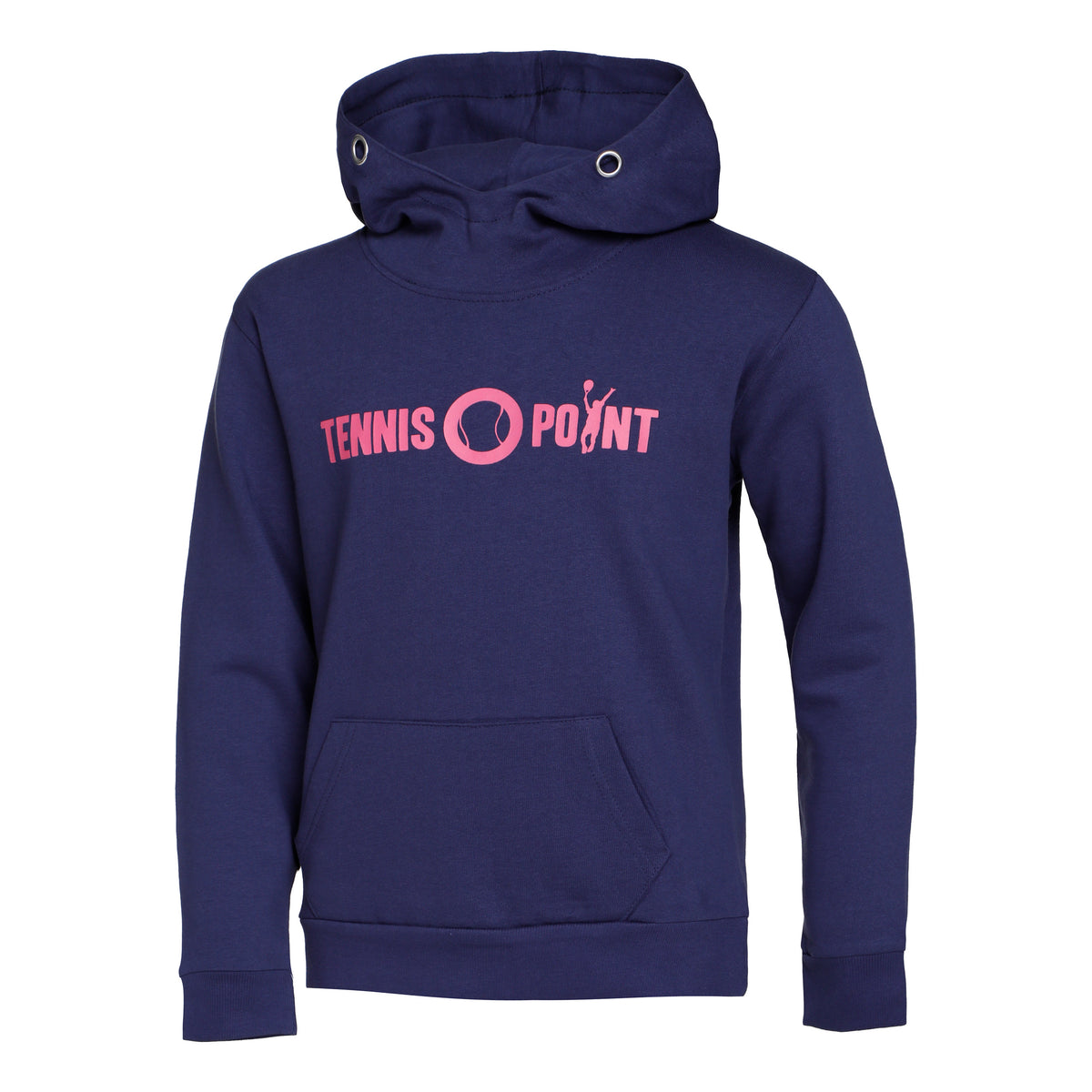 Tennis-Point Basic Sweater met capuchon Kinderen - donkerblauw, pink