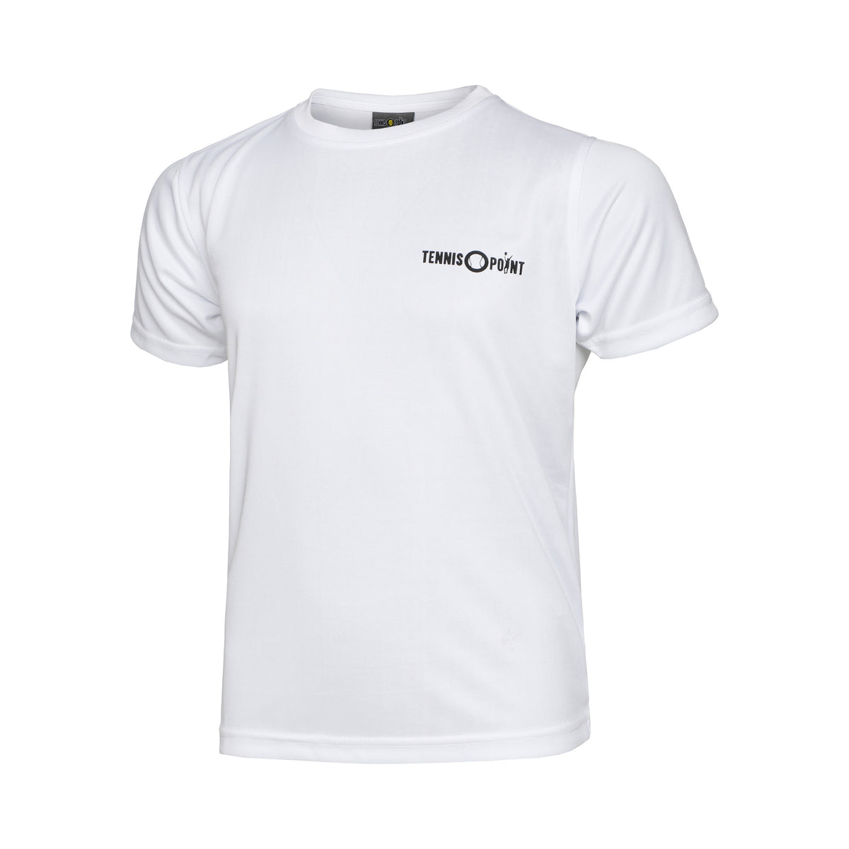 Tennis-Point Basic Function T-shirt Kinderen - wit, zwart