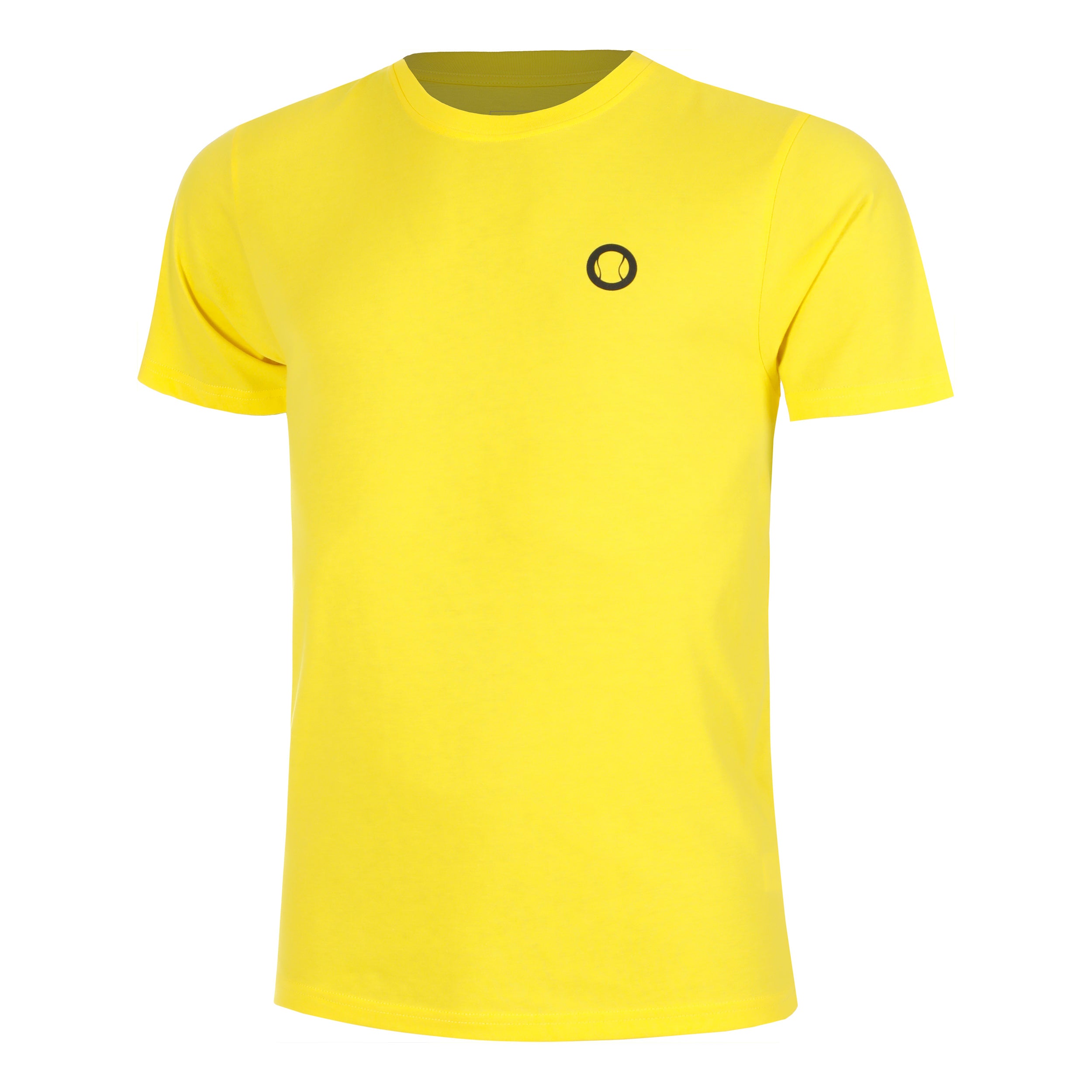 Tennis-Point Team Yellow T-shirt Heren-Geel