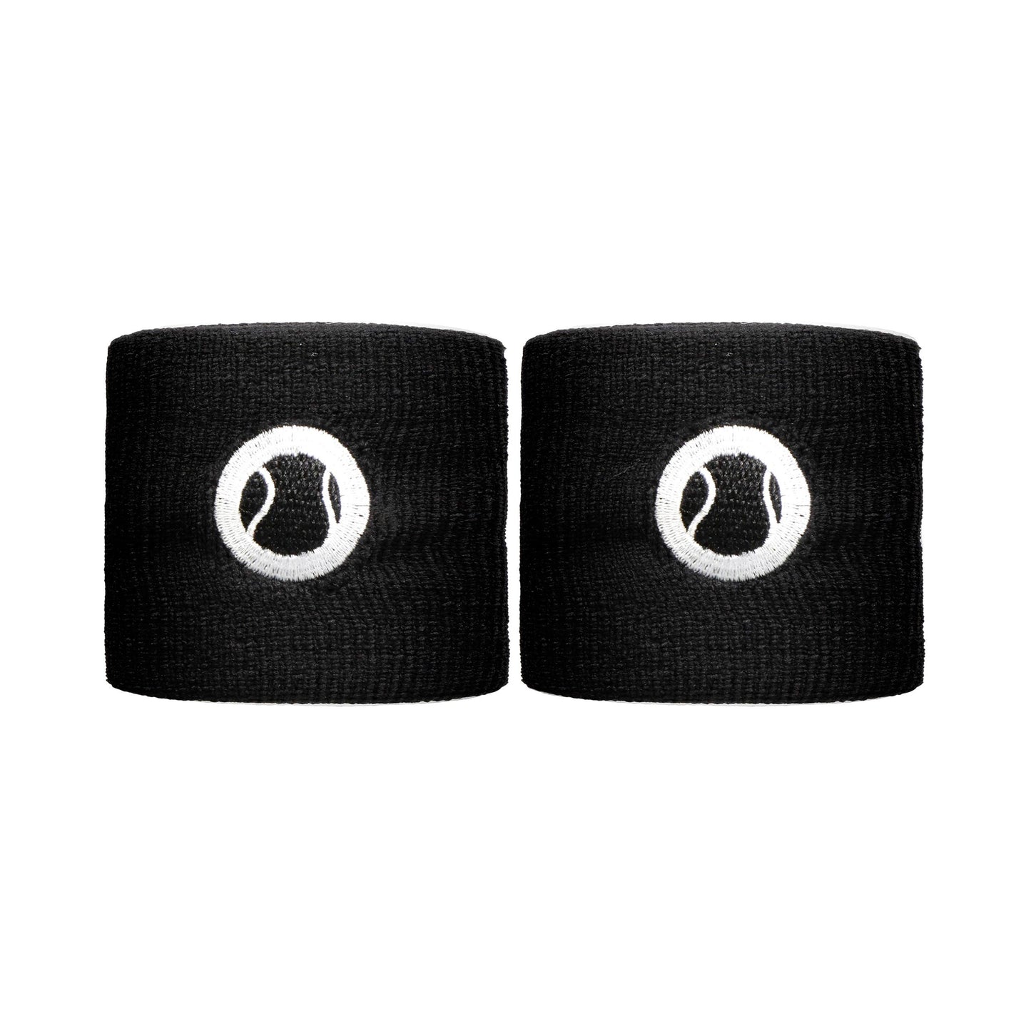 Tennis-Point Zweetband kort - zwart