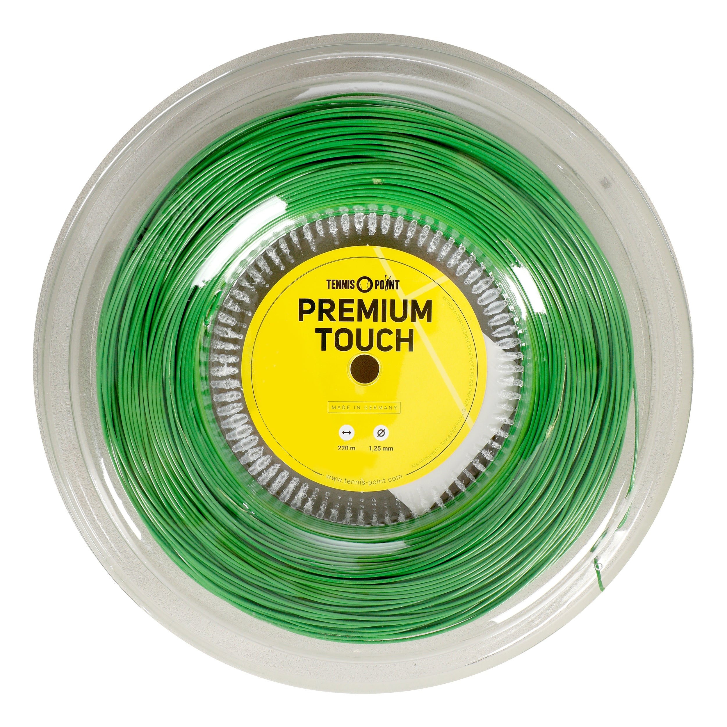 Tennis-Point Premium Touch Rol snaren 220m - groen