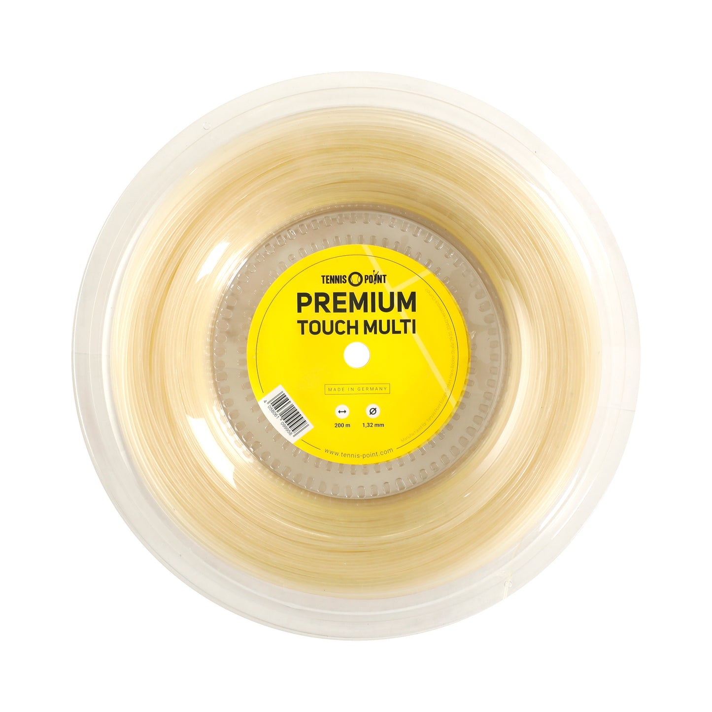 Tennis-Point Premium Touch Multi Rol Snaren 200m-Natuurlijke Kleuren