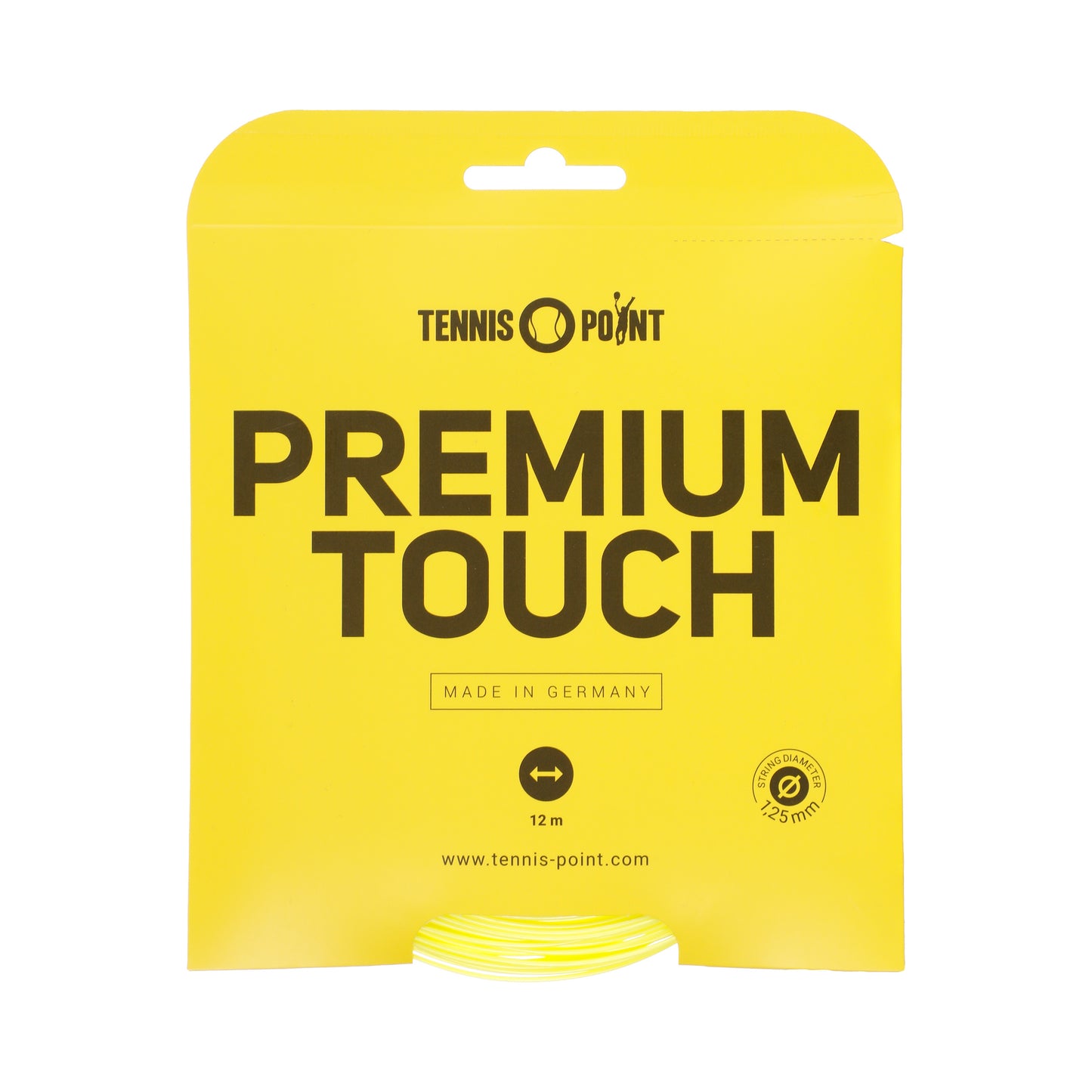 Tennis-Point Premium Touch Set Snaren 12m-Neongeel