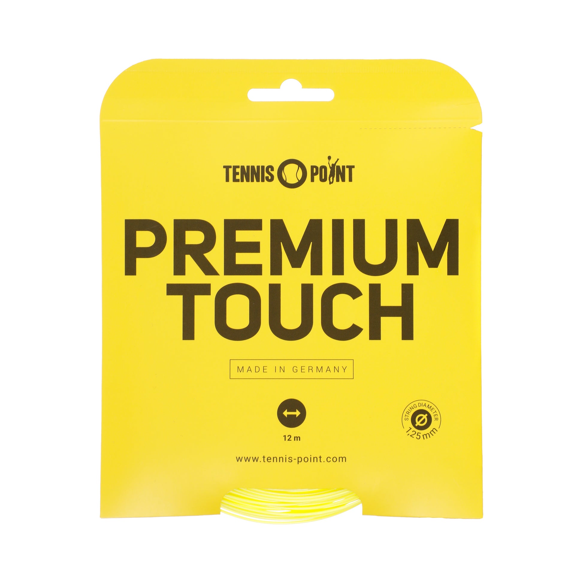 Tennis-Point Premium Touch Set Snaren 12m-Neongeel