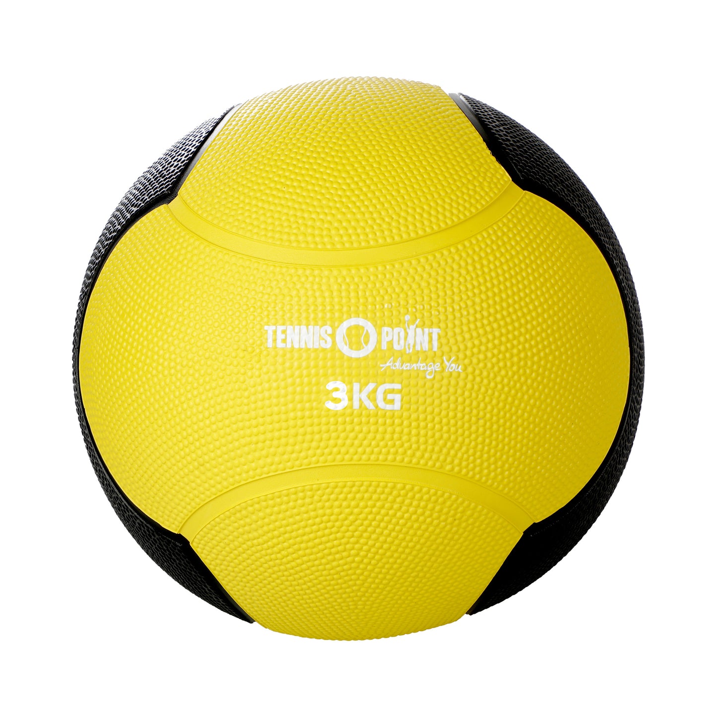 Tennis-Point 3kg Medicijnbal-Geel,Zwart