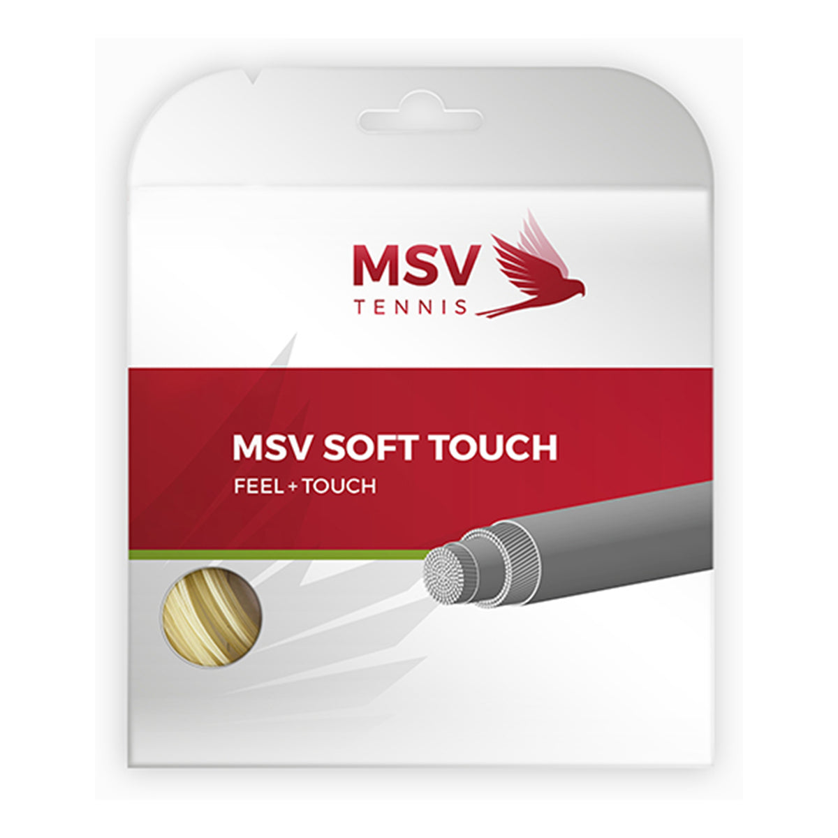MSV Soft-Touch natur Set snaren 12m - grijs