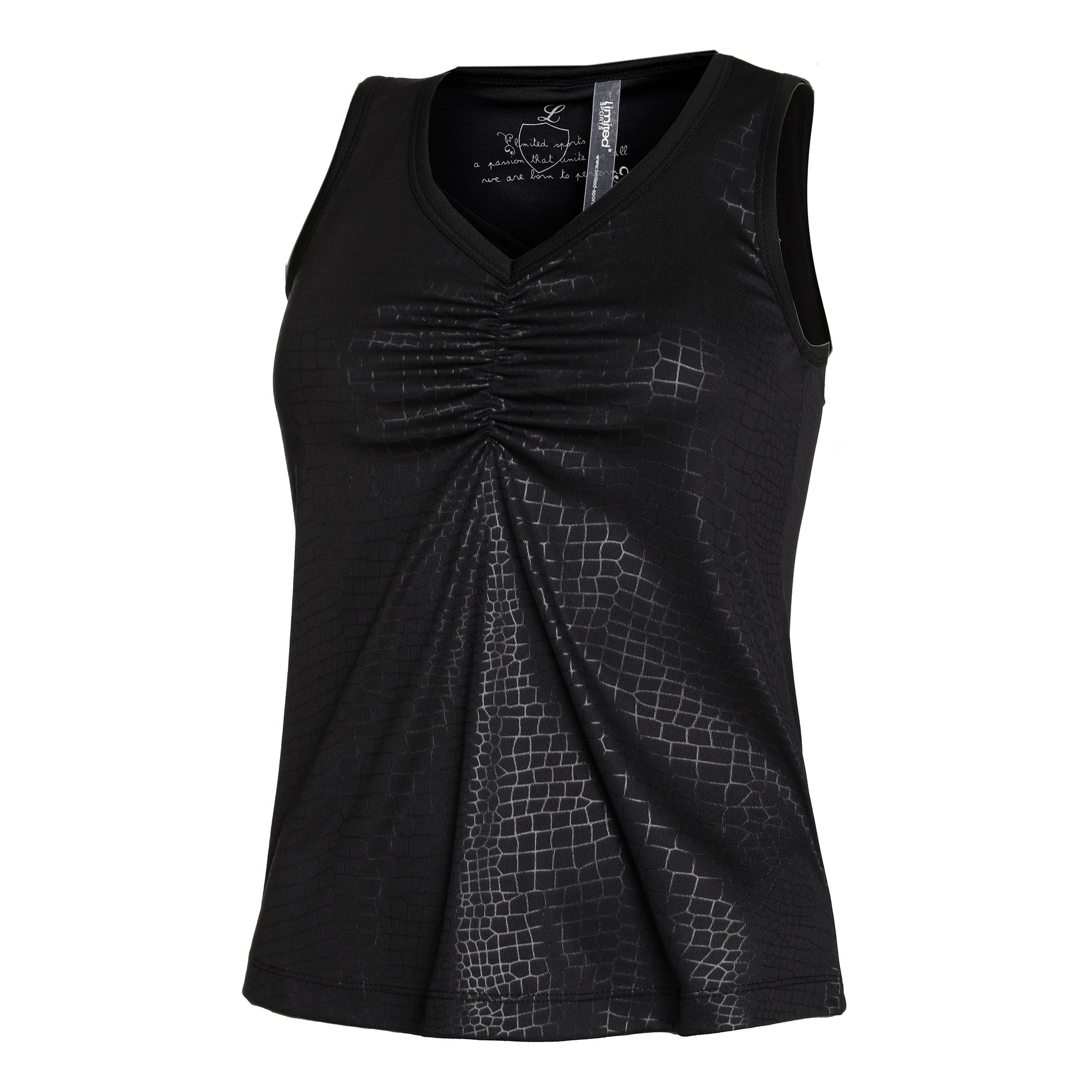 Limited Sports Bubble Tanktop Dames - zwart