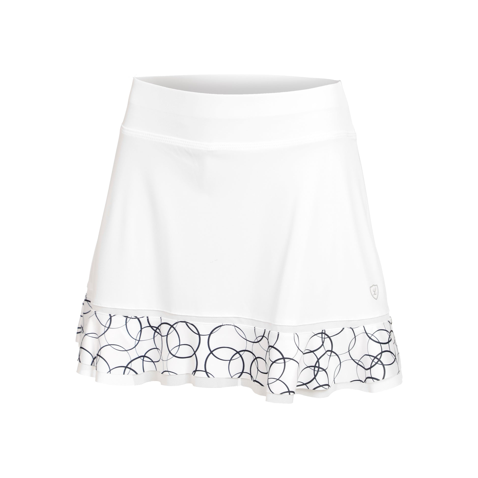 Limited Sports Flounce Rok Dames - wit, blauw-grijs