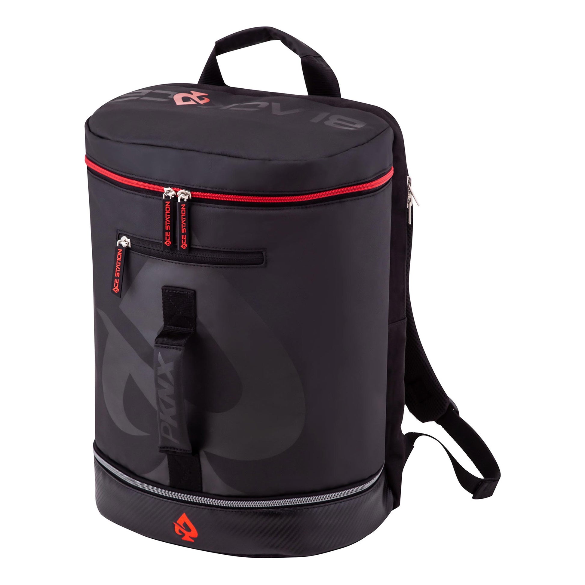PROKENNEX ACE Rugzak-Zwart,Rood