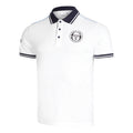 Ranking Staff Polo Heren - wit, donkerblauw