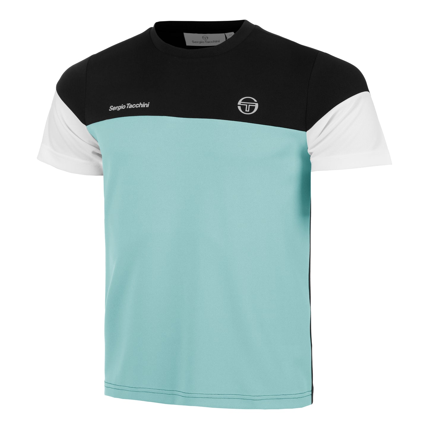 Sergio Tacchini Prave T-shirt Heren - zwart, blauw