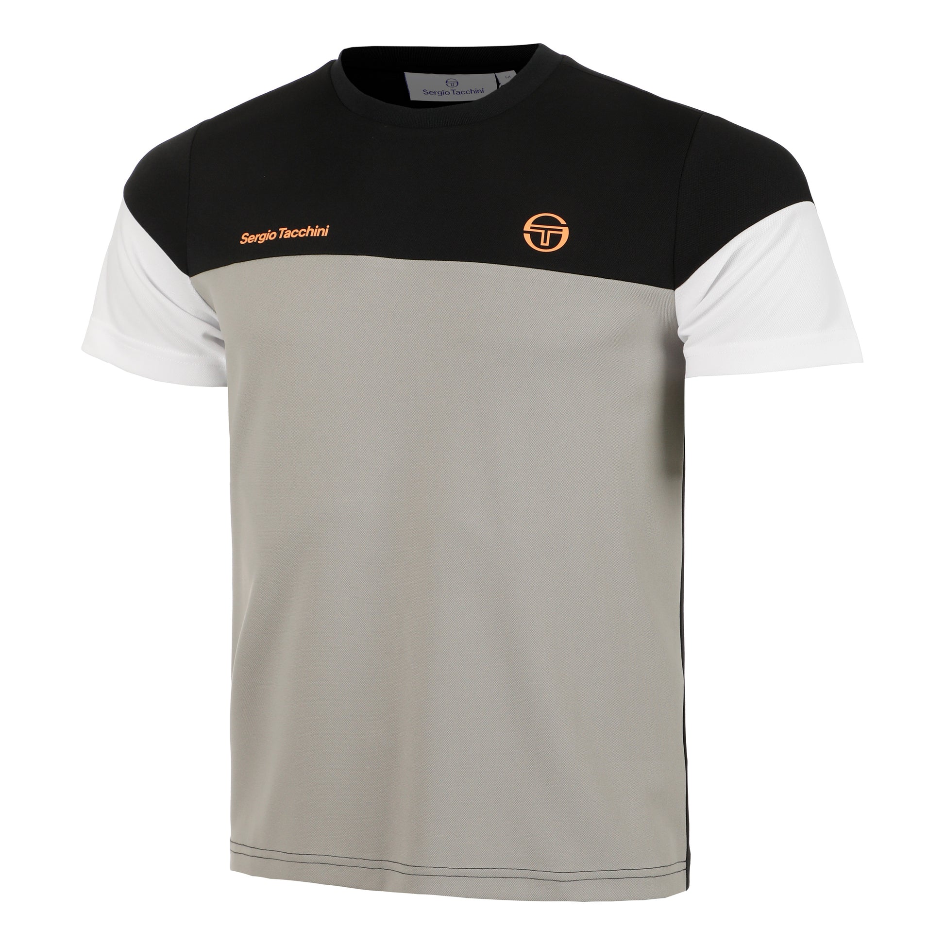 Sergio Tacchini Prave T-shirt Heren - zwart, grijs
