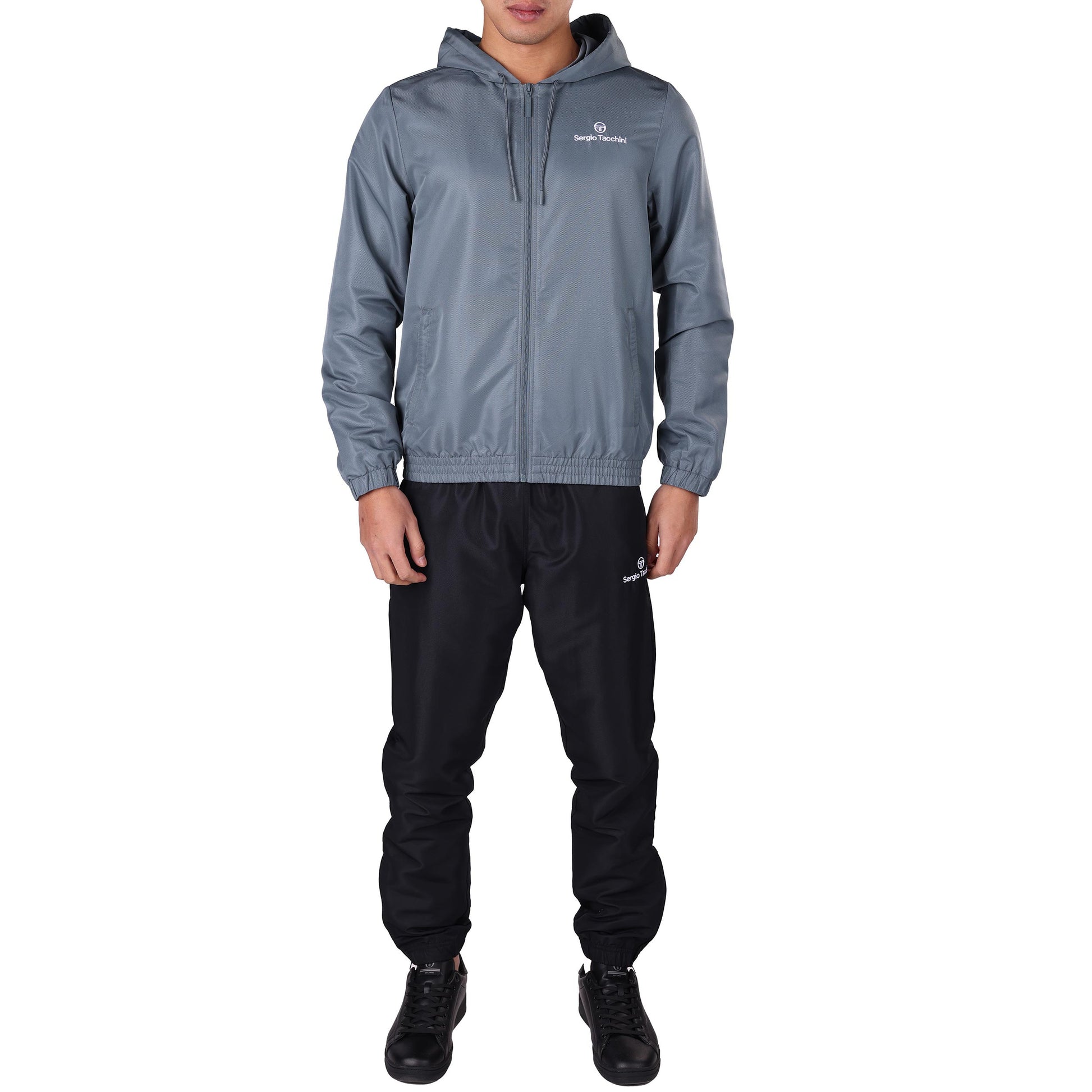 Sergio Tacchini Carson Trainingspak Heren - grijs, zwart