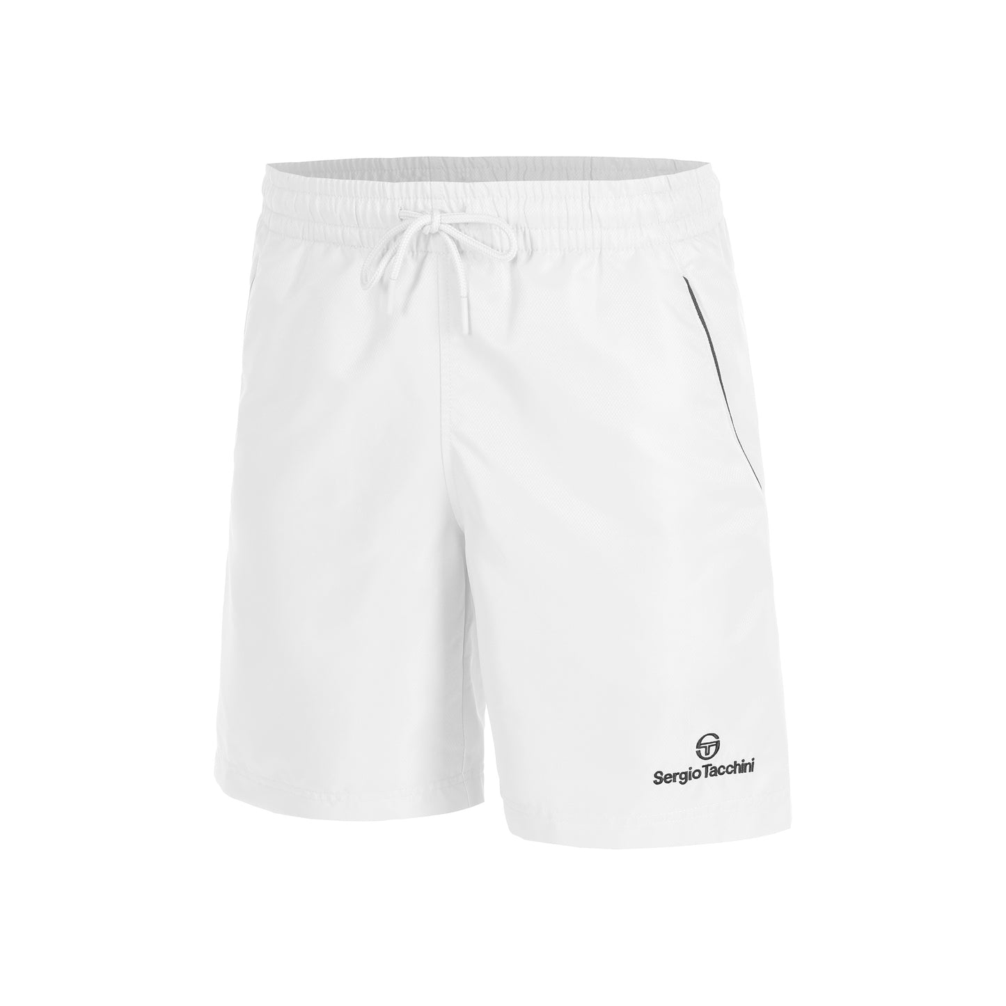 Sergio Tacchini Rob 024 PL Shorts Heren - wit, zwart