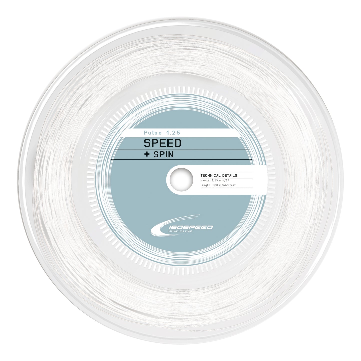 Isospeed Pulse Rol Snaren 200m-Wit