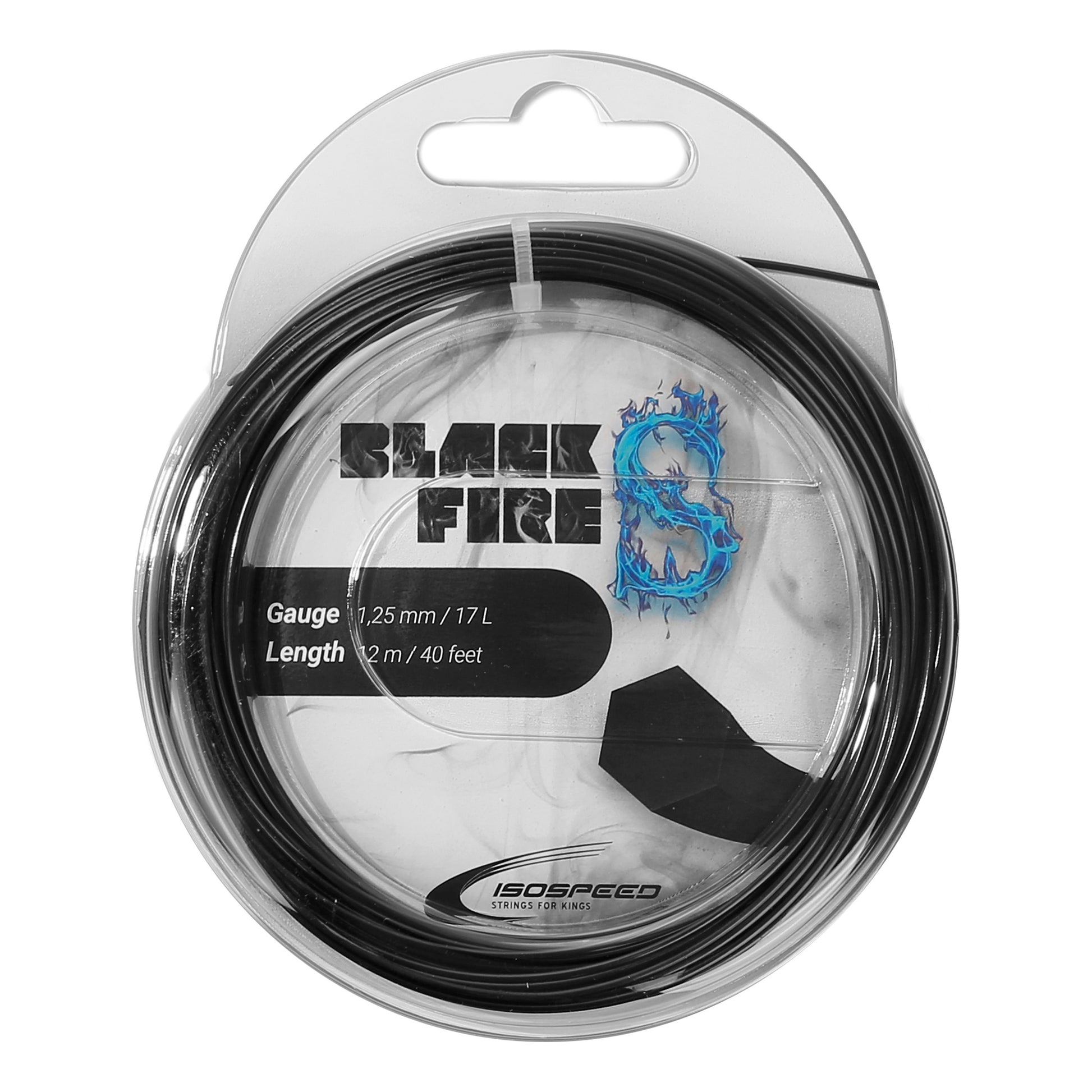 Isospeed Black FireS Set Snaren 12m-Zwart