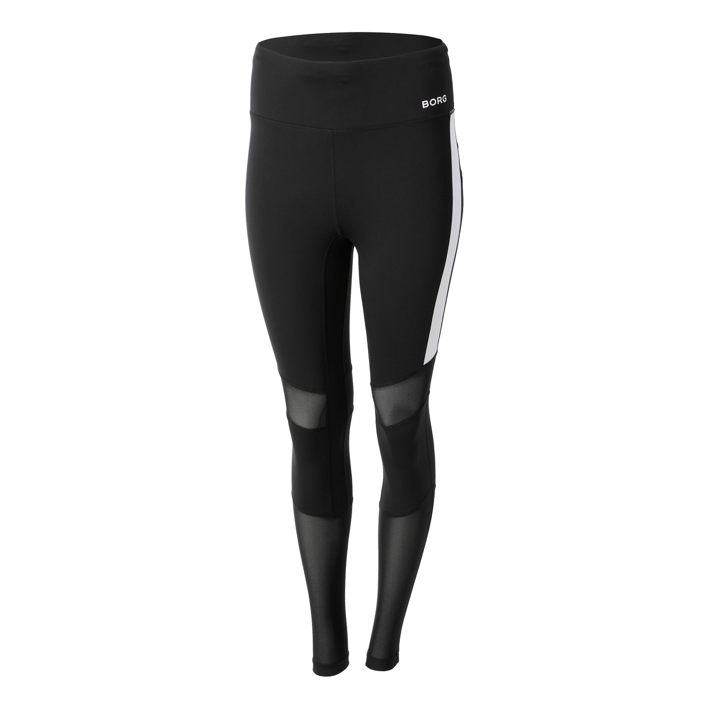 Björn Borg High Waist Block Tight Dames - zwart, wit