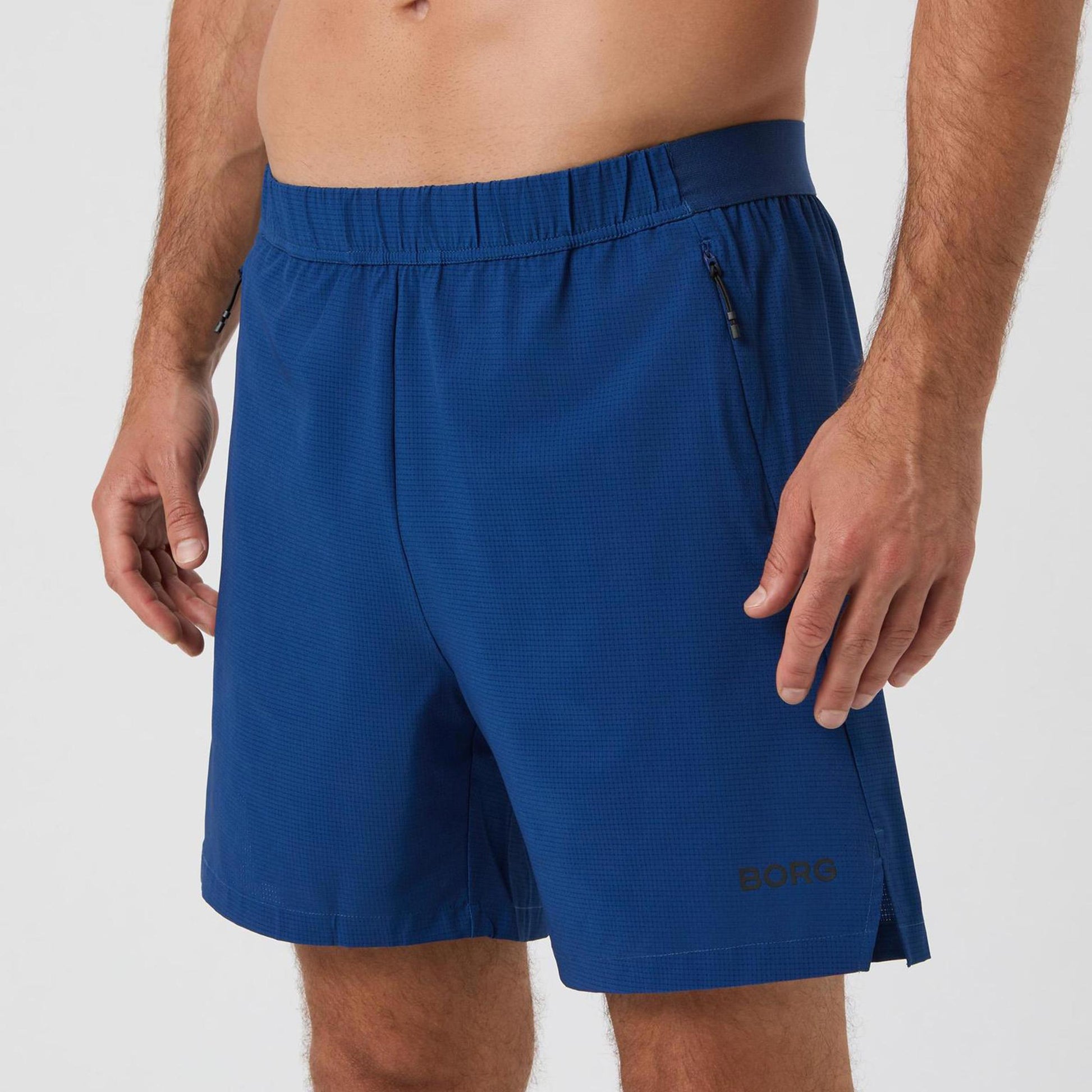 Björn Borg Borg Zip 7 Inch Shorts Heren - donkerblauw