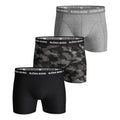 Cotton Stretch Boxer 3P Boxershort Heren-Olijf,Groen
