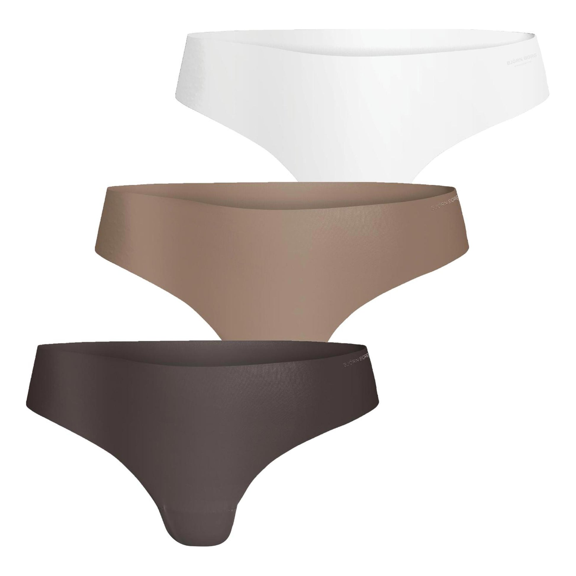 Björn Borg Invisible String Verpakking 3 Stuks Dames-Veelkleurig