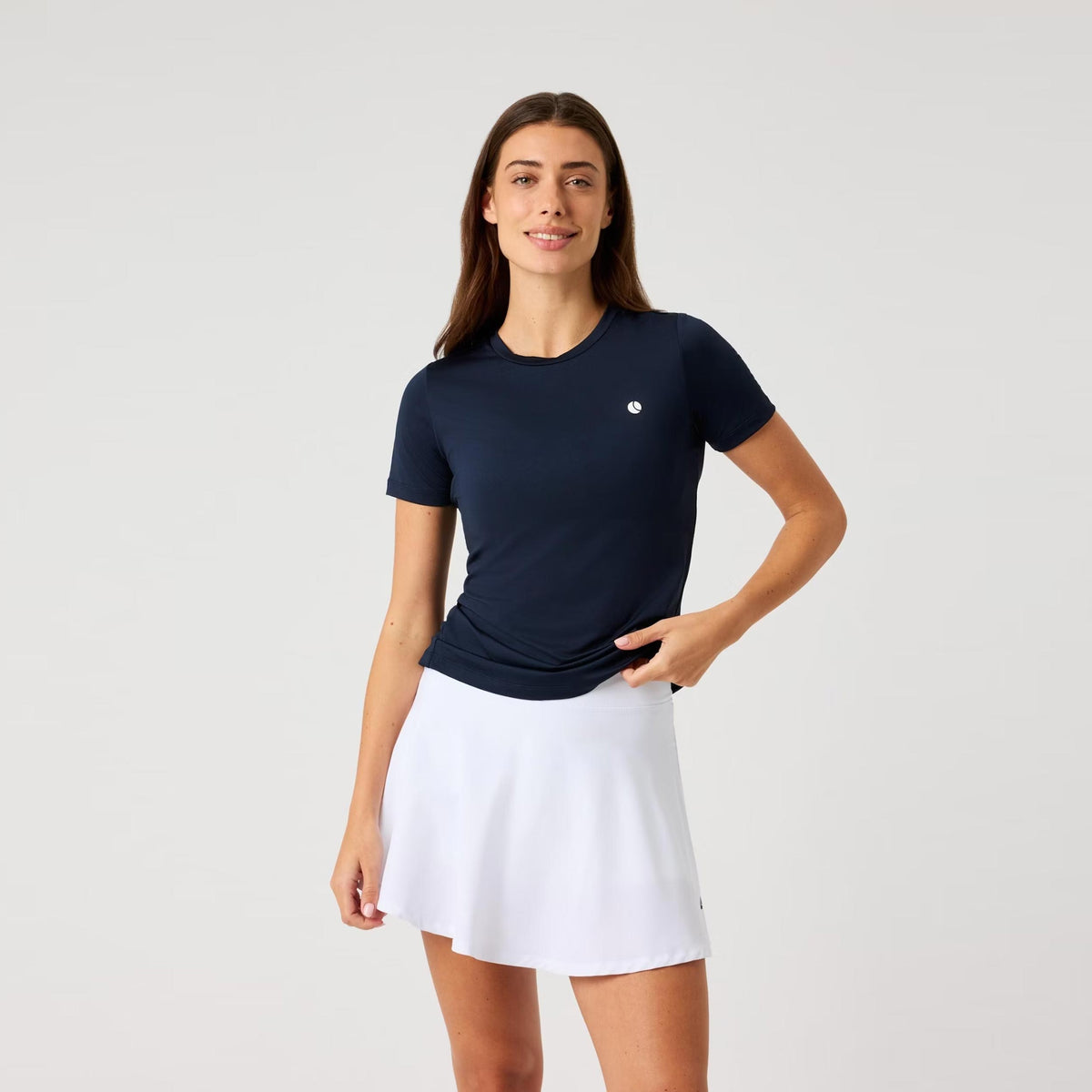 Björn Borg Ace Slim T-shirt Dames - donkerblauw