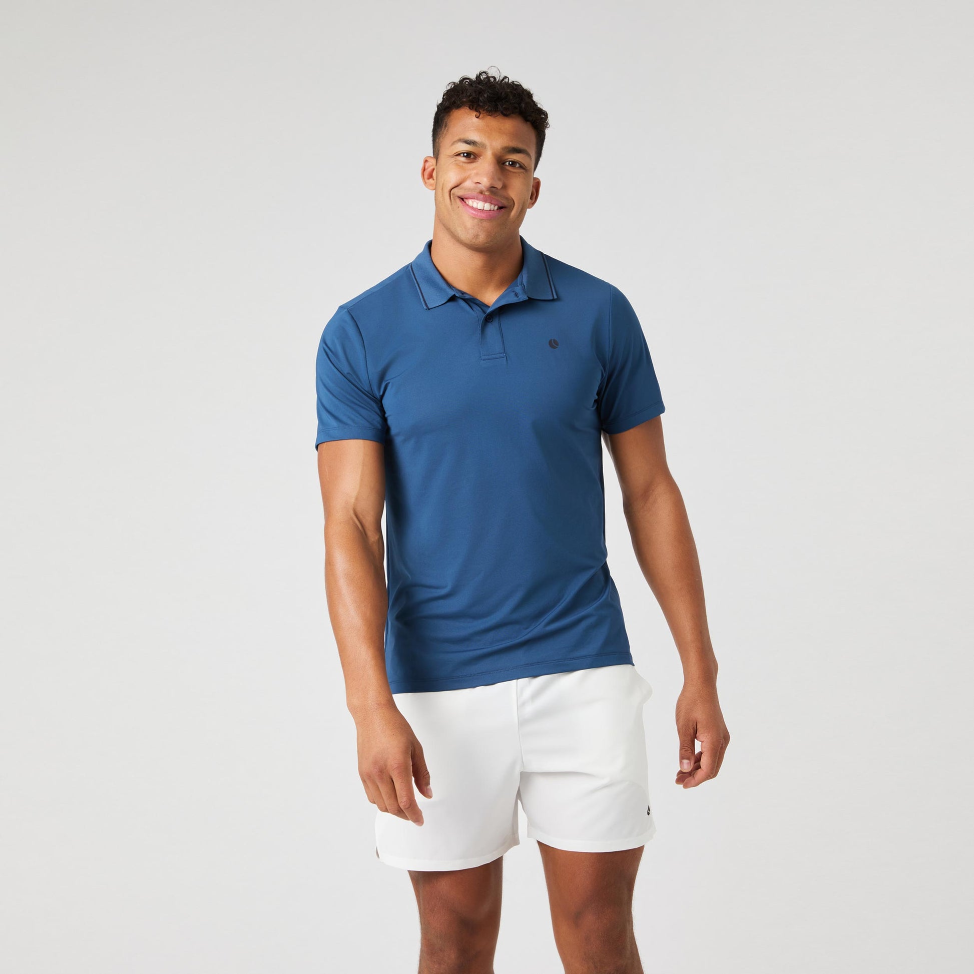 Björn Borg Ace Polo Heren - petrolblauw