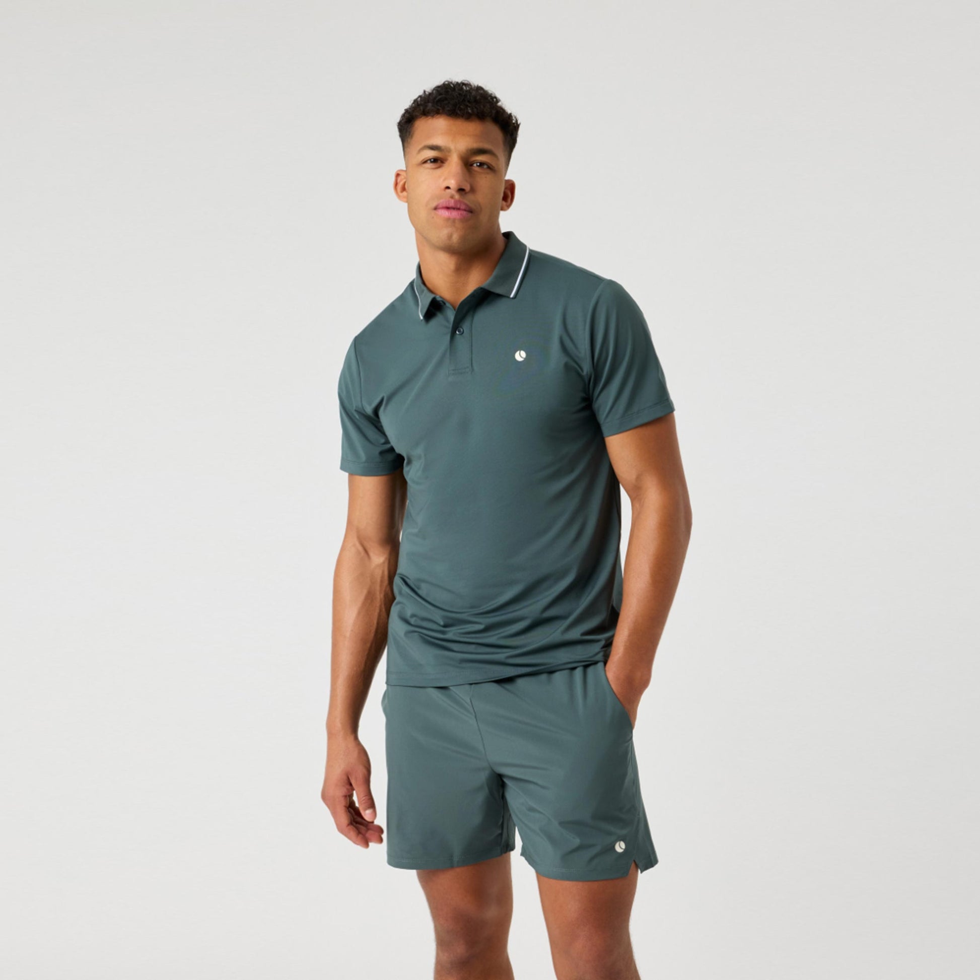Björn Borg Ace Polo Heren - donkergroen