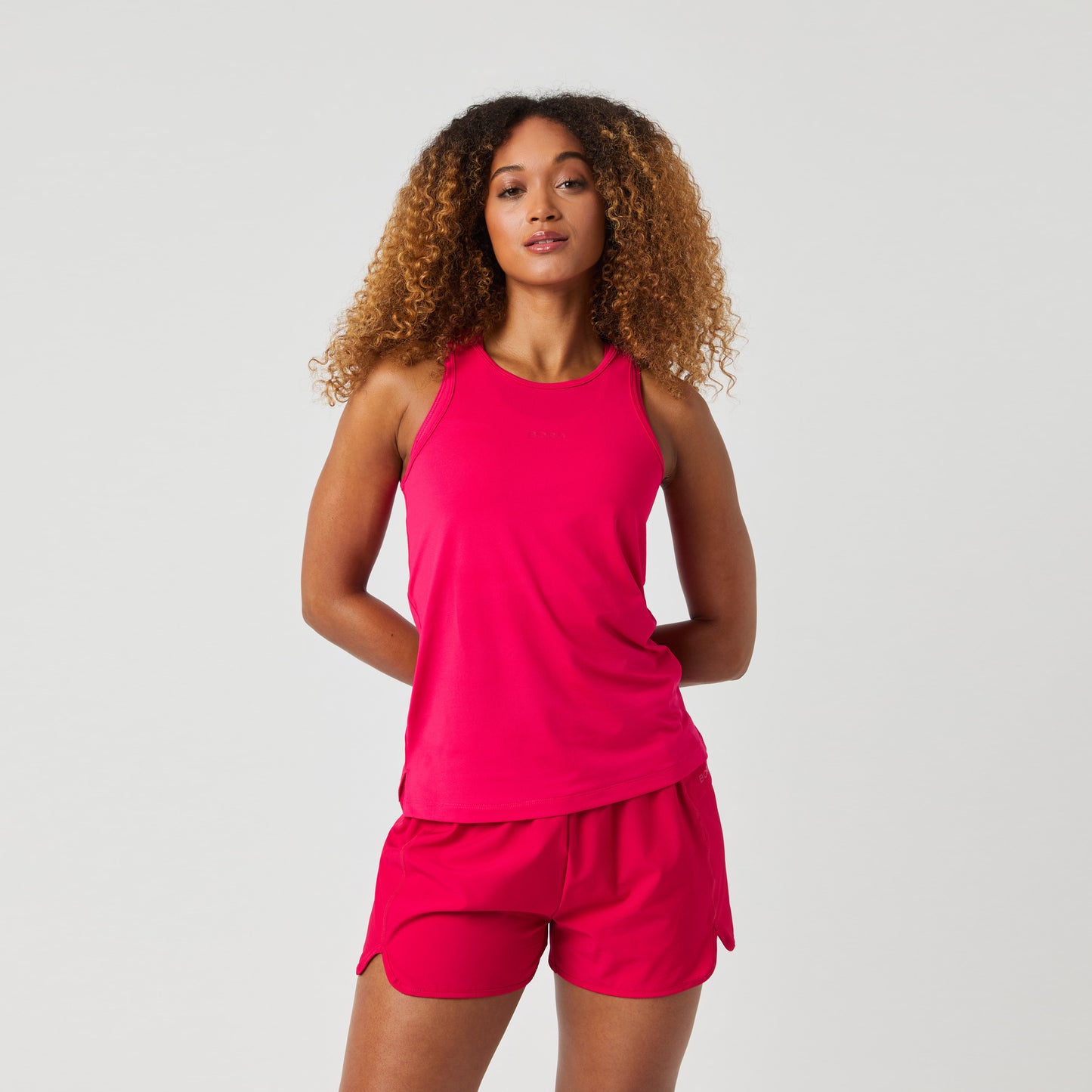 Björn Borg Borg Racerback Tanktop Dames - pink,
