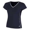Ace V-Neck T-shirt Dames - donkerblauw