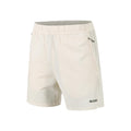 Borg Zip 7 Inch Shorts Heren - crème