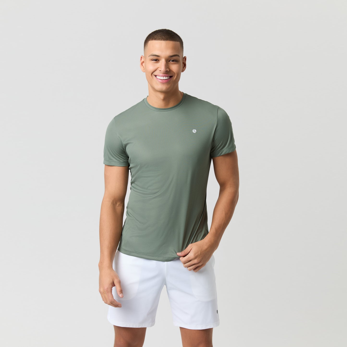 Björn Borg Ace Light T-shirt Heren - salie,
