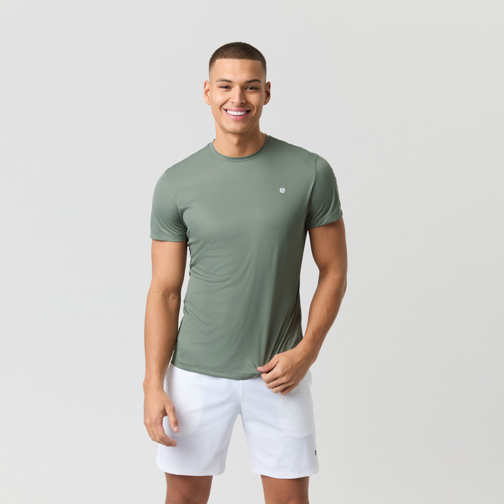 Björn Borg Ace Light T-shirt Heren - salie,