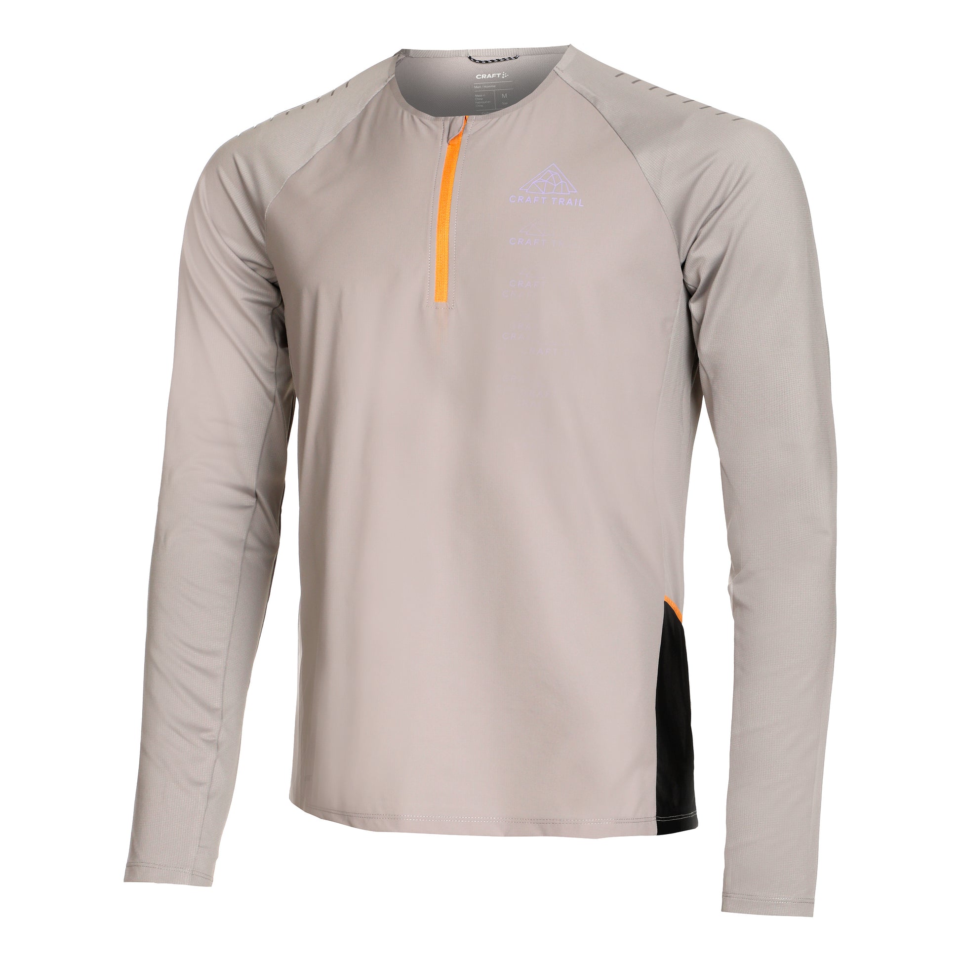 Craft Pro Trail Wind Topje hardlopen Heren - grijs,