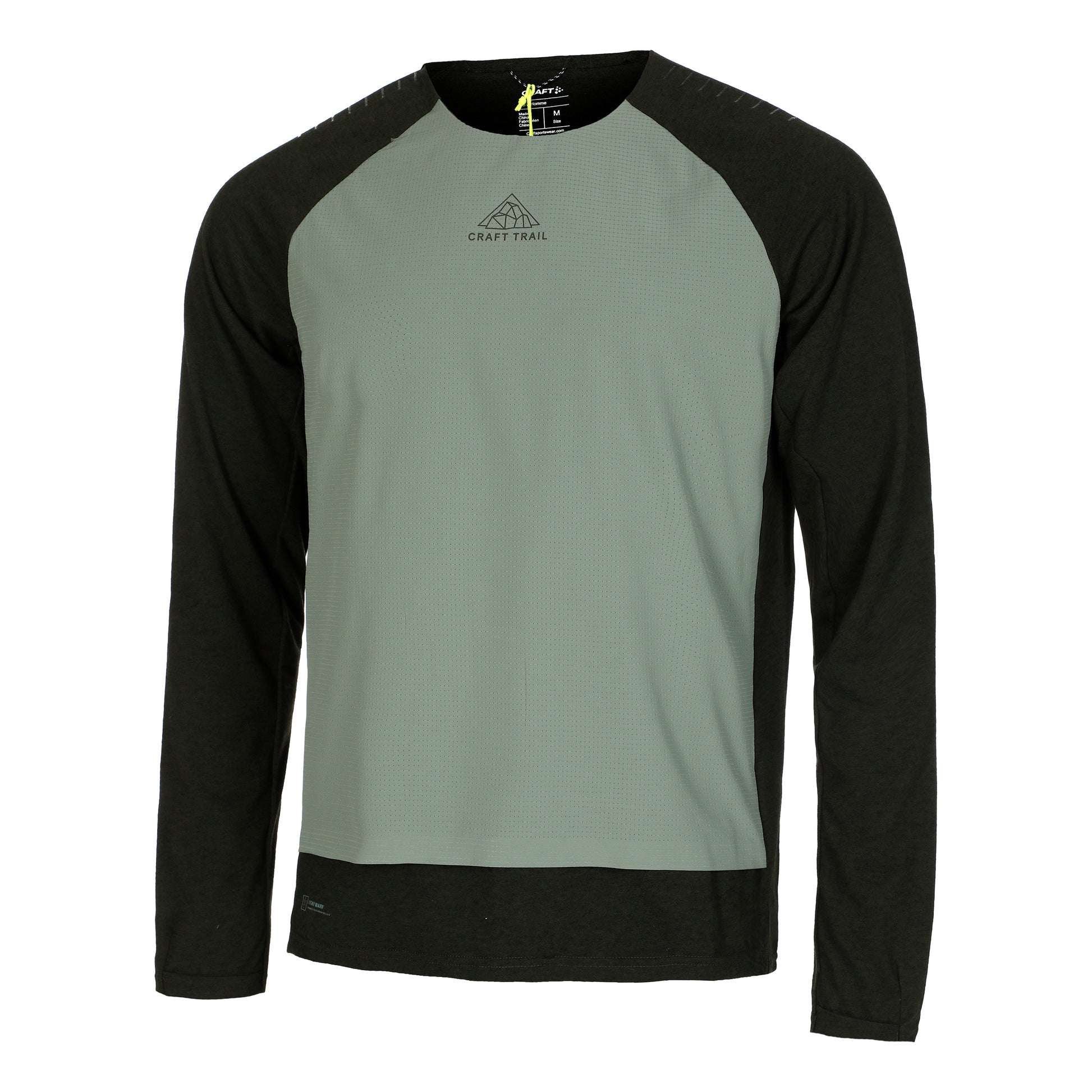 Craft ADV Trail Wool Wind Topje Hardlopen Heren-Blauw
