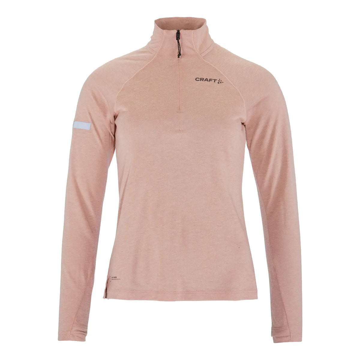 Craft ADV SUBZ Wool 3 Hardloopshirt Dames-Roze