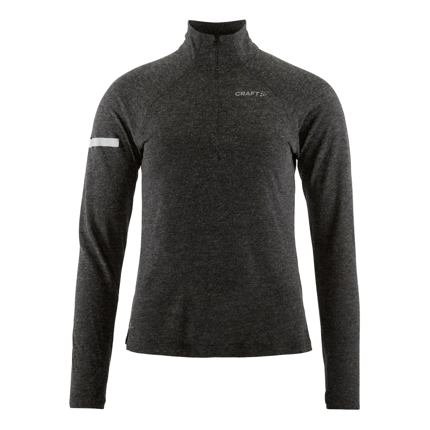 Craft ADV SUBZ Wool 3 Hardloopshirt Dames-Donkergrijs
