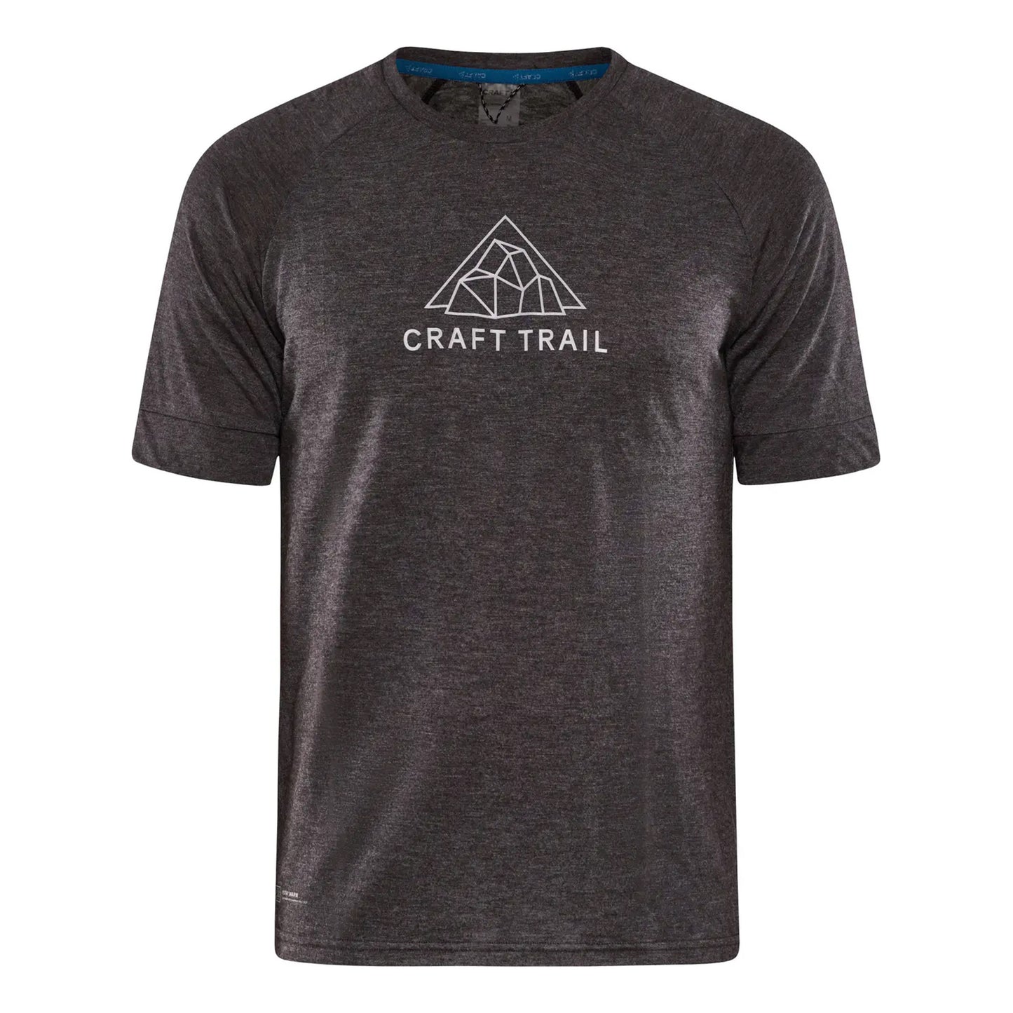 Craft ADV Trail Wool Hardloopshirt Heren-Donkergrijs