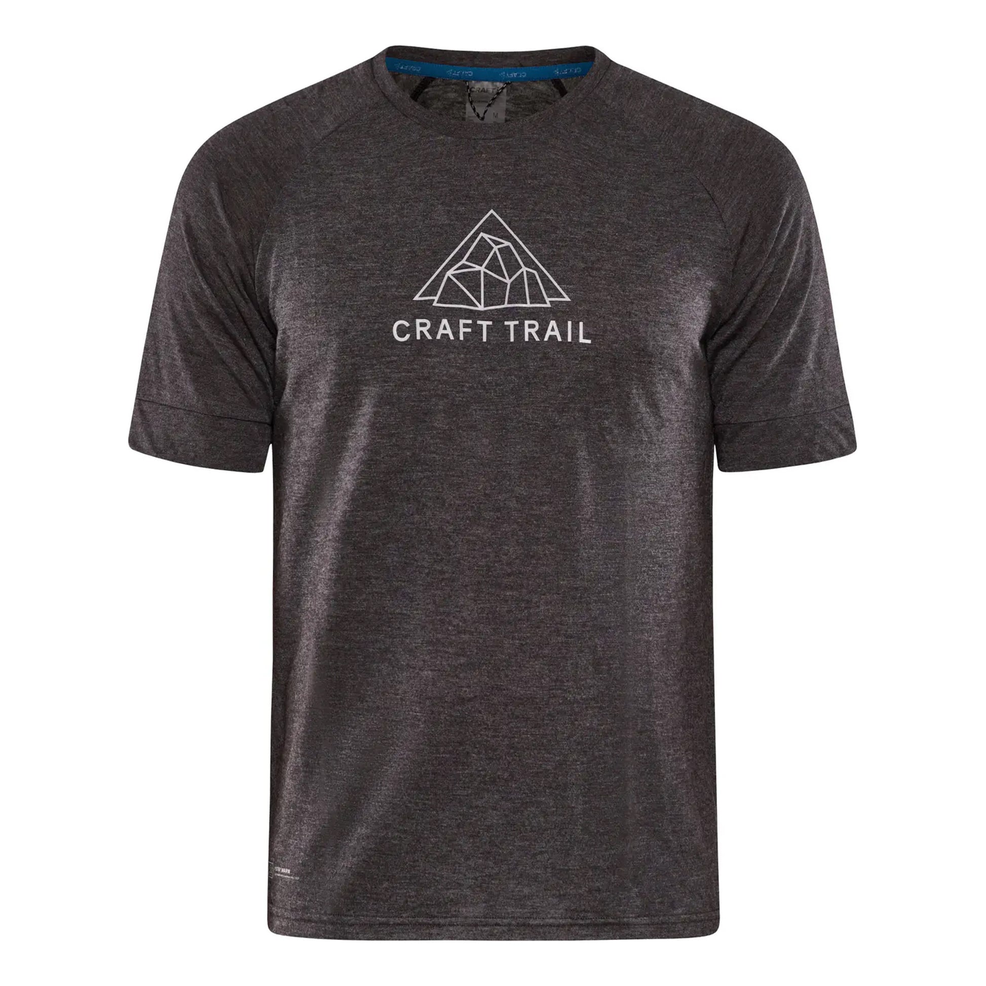 Craft ADV Trail Wool Hardloopshirt Heren-Donkergrijs