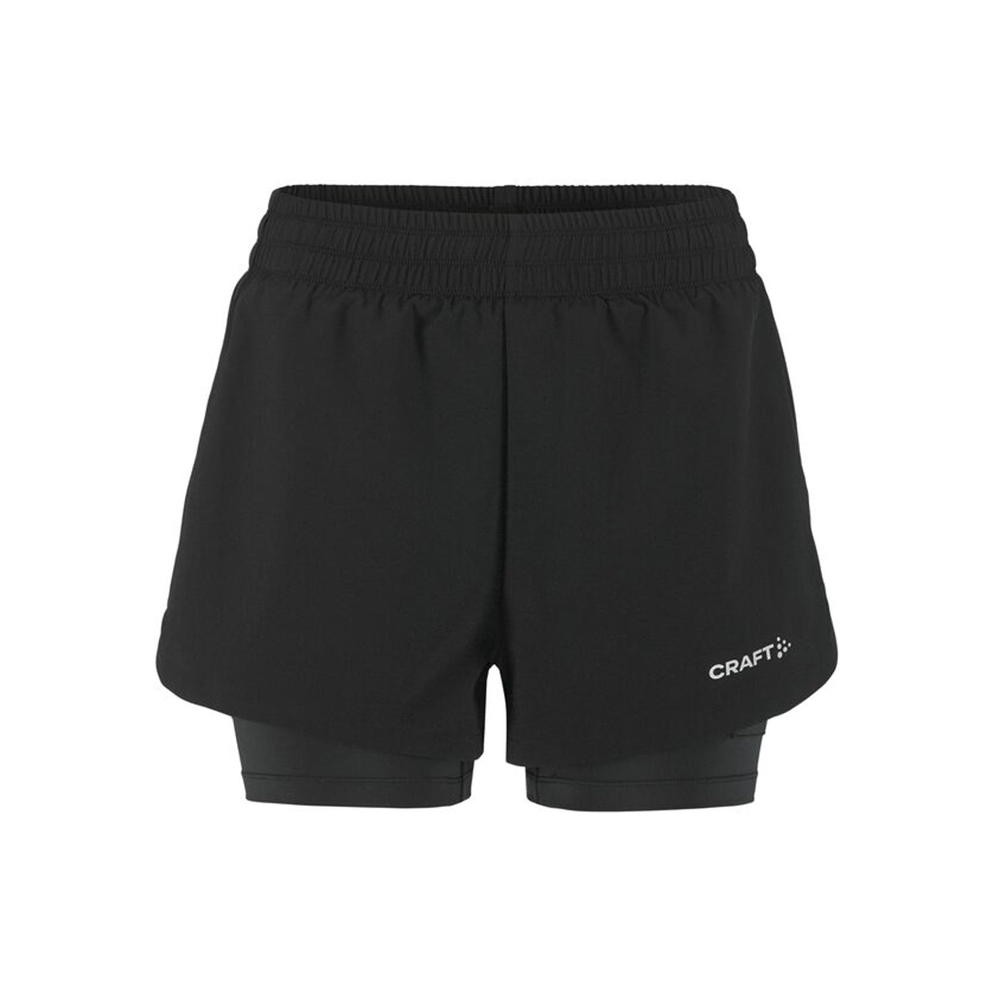 Craft ADV Essence 2in1 Hardloopshorts Dames - zwart