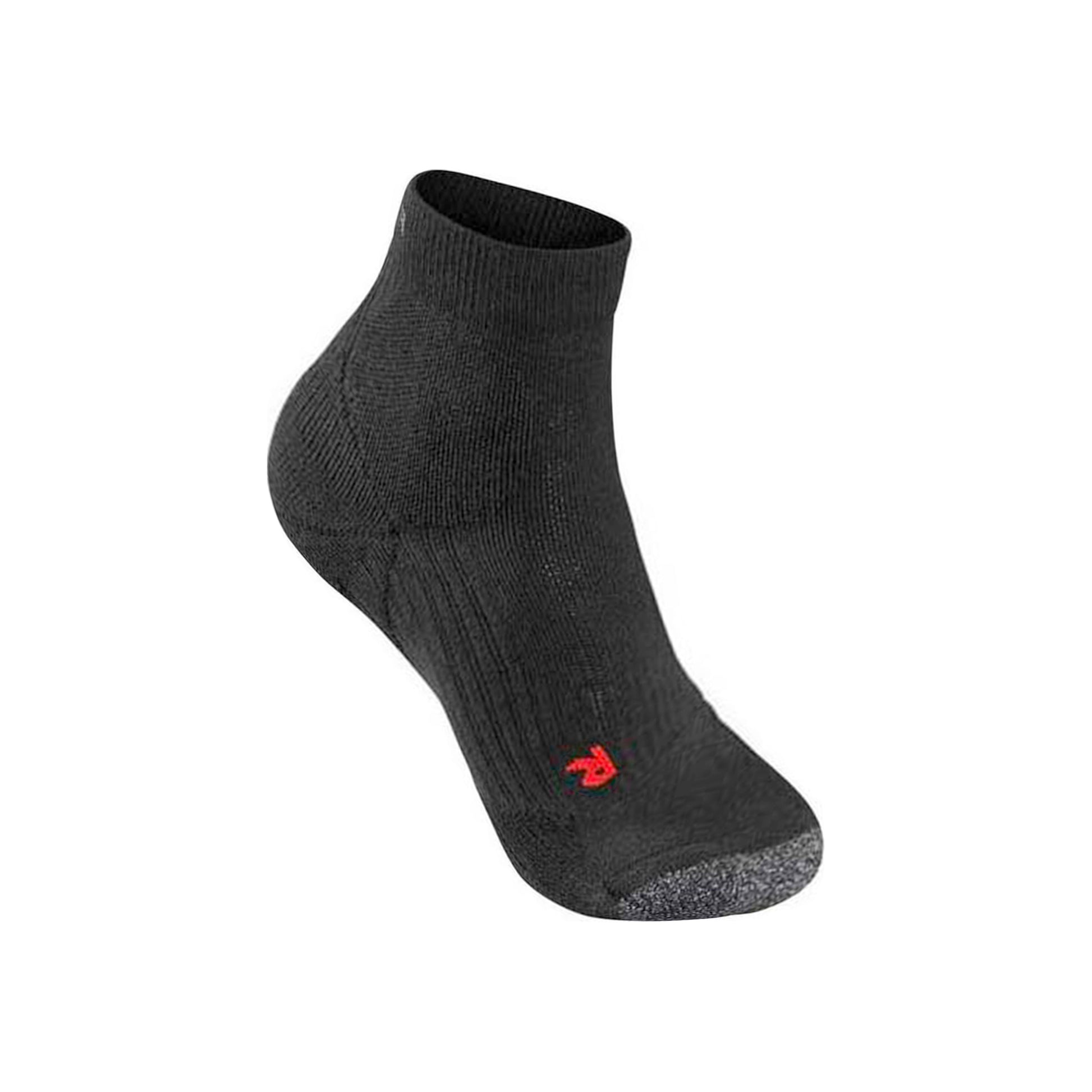 Falke TE2 Short Tennissokken Heren-Zwart,Grijs