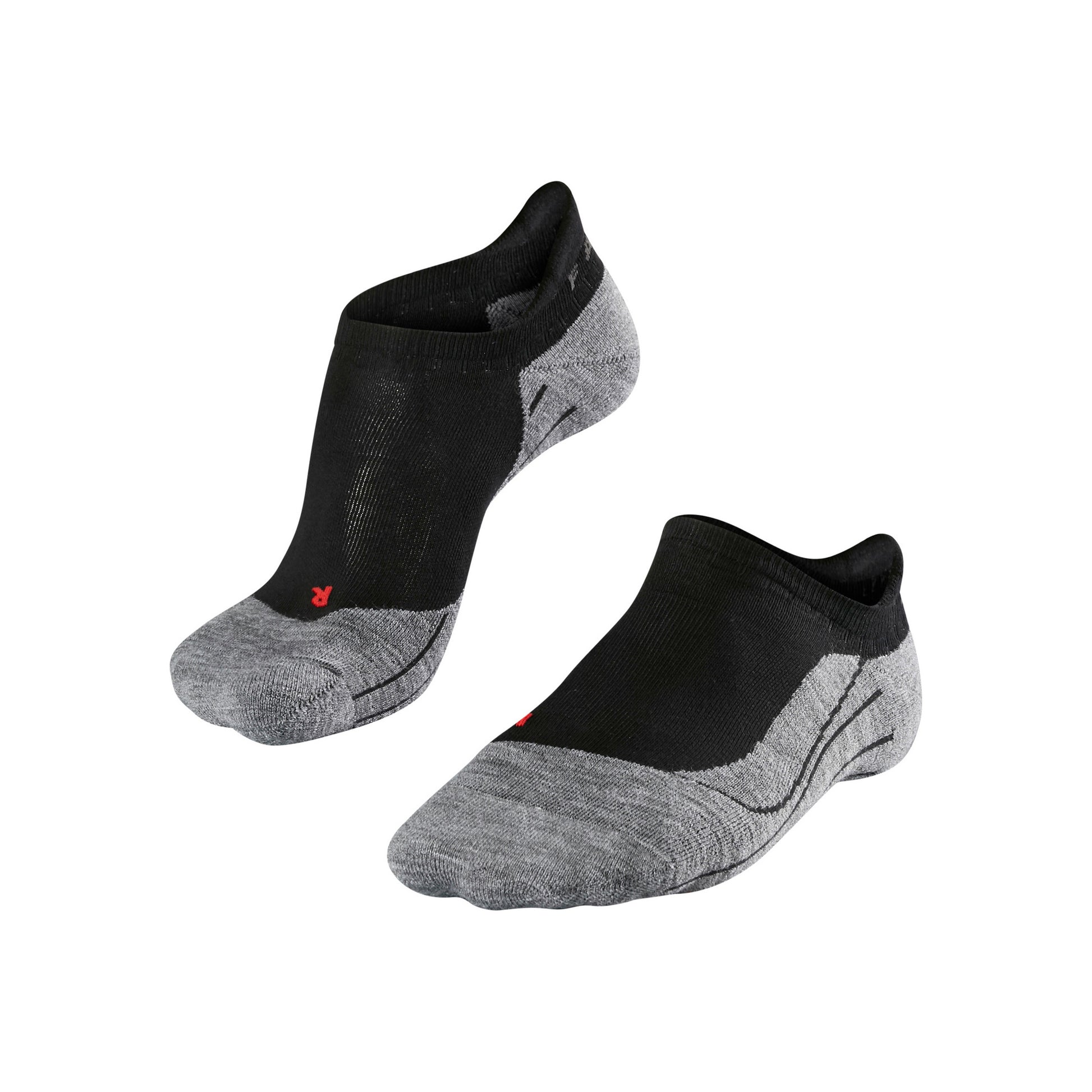 Falke RU4 Endurance Invisible Hardloopsokken Dames - zwart, grijs