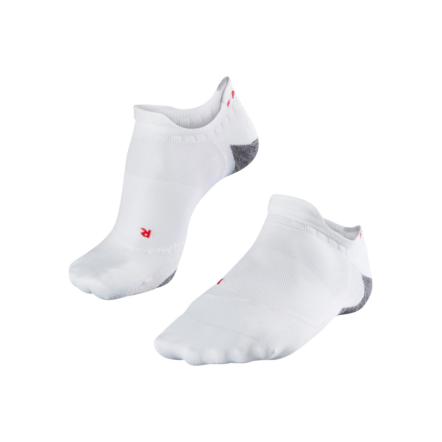 Falke RU5 Invisible Hardloopsokken Heren-Wit,Grijs